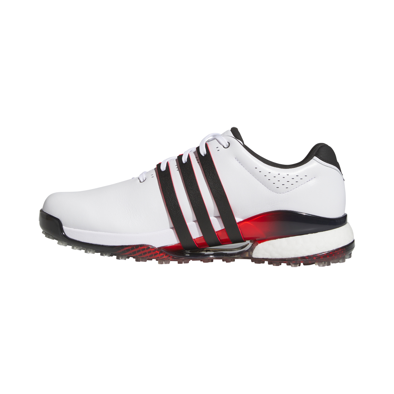 Tour360 Spikeless wide, Herren - white_coreblack_lucidred