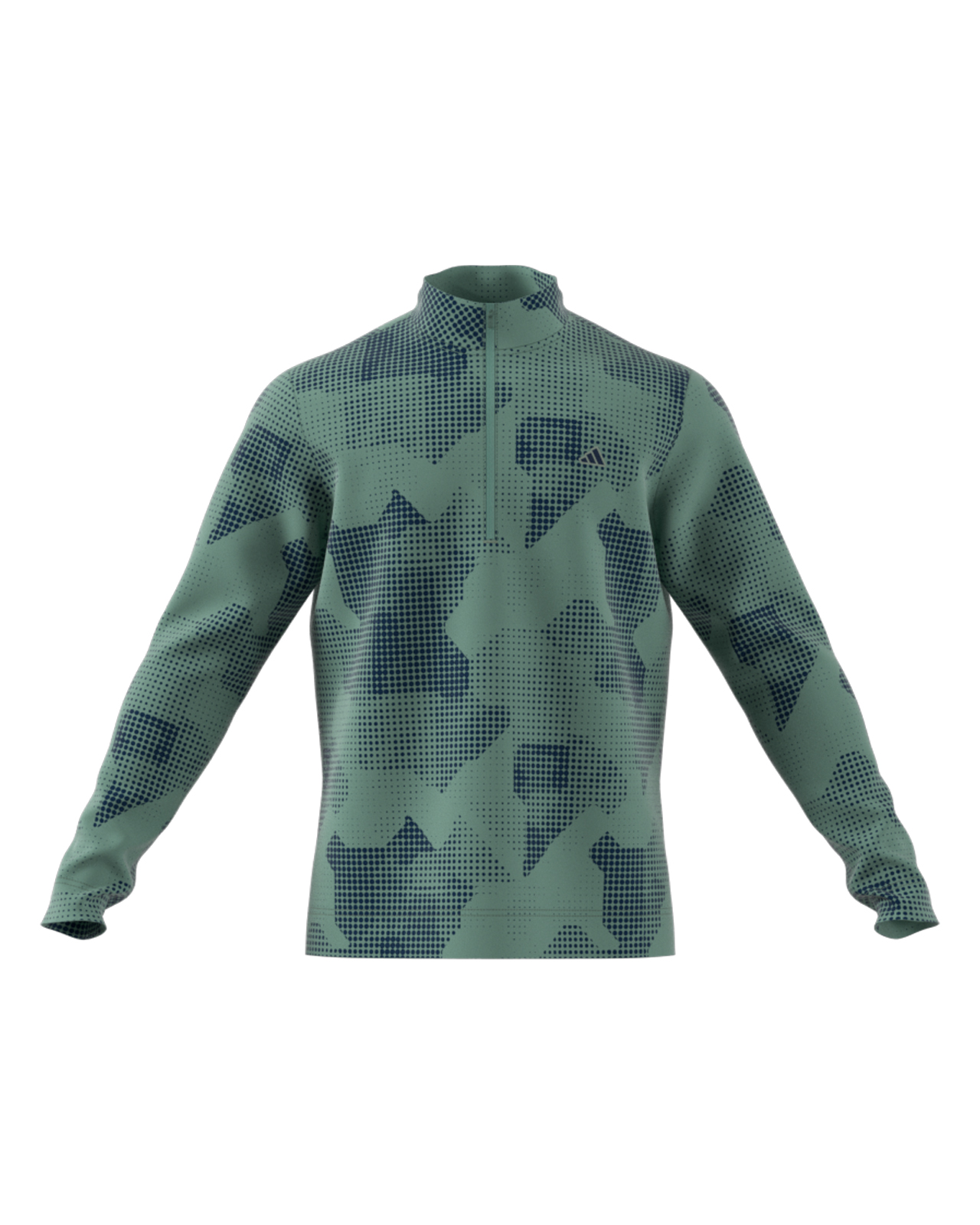 Go-to printed, Pullover, Herren - silver_green_