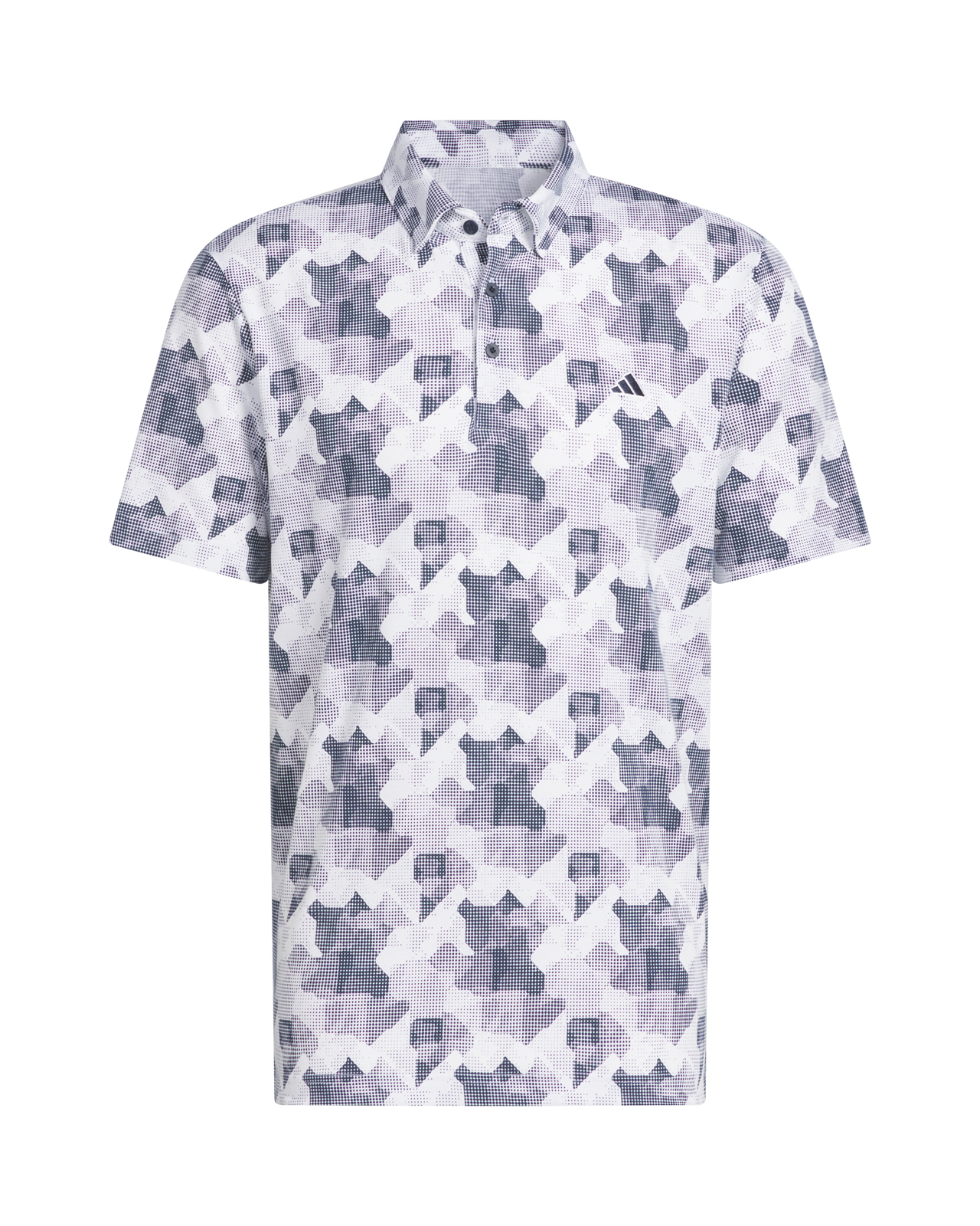 Go-to, Polo, Herren - white_collegiate_navy