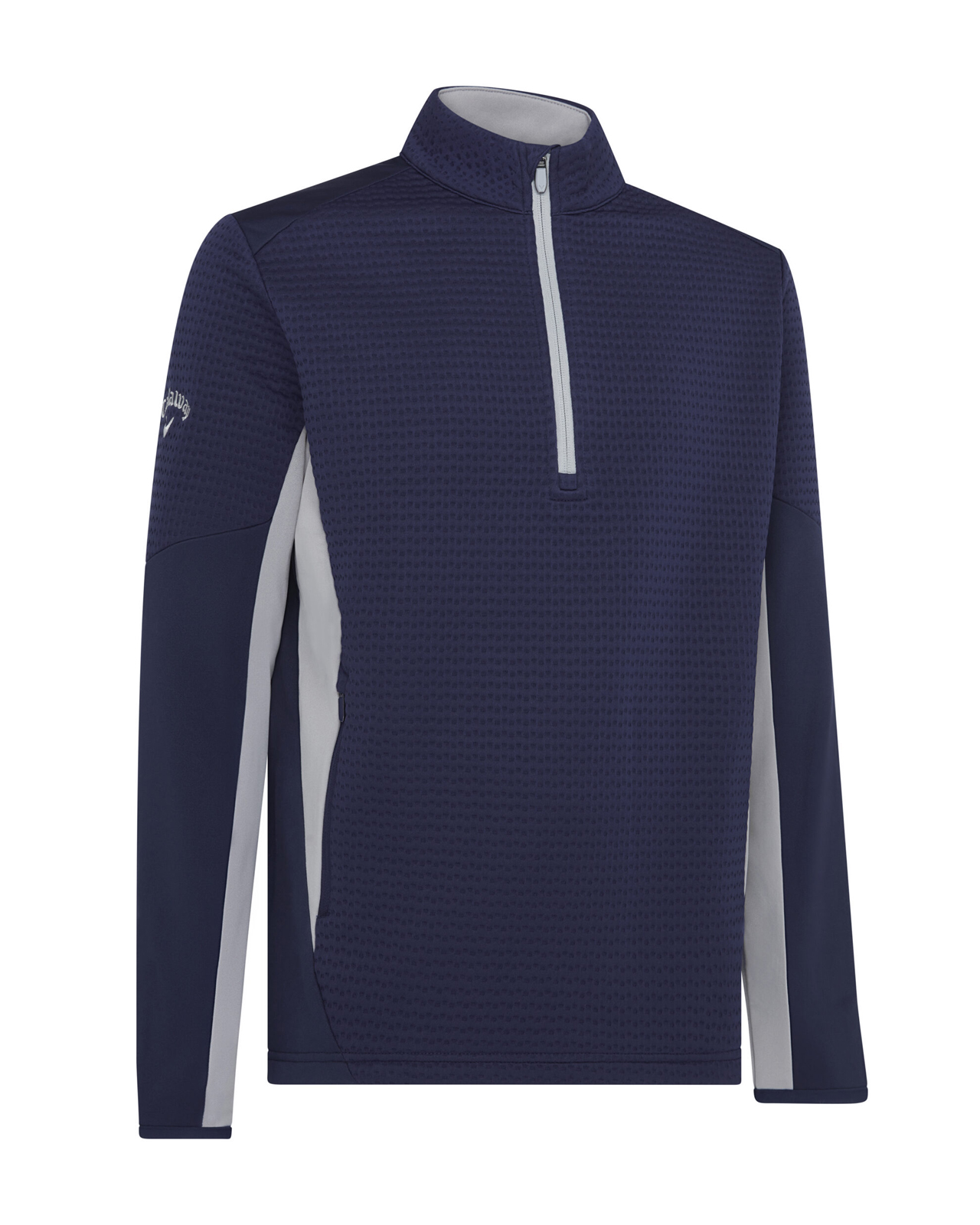 Textured, Pullover, Herren - peacoat