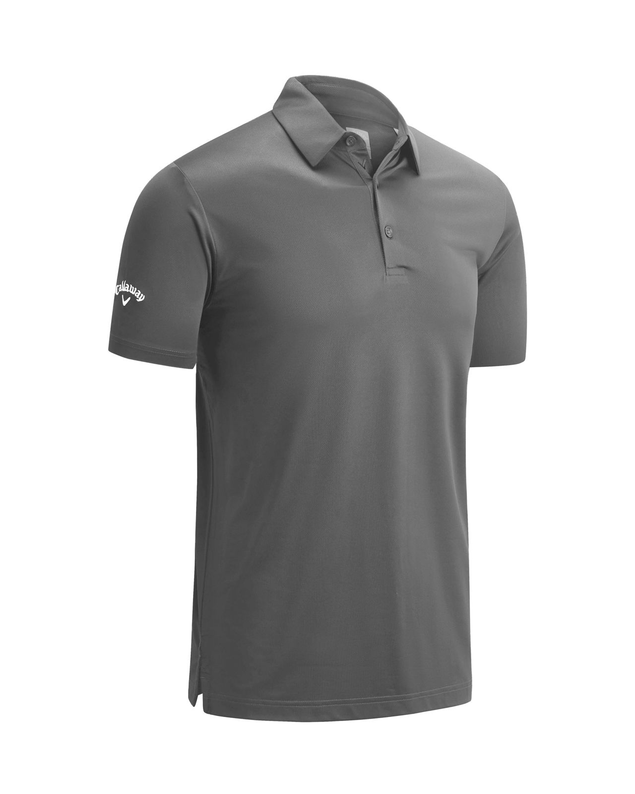 Swingtech Solid, Polo, Herren - asphalt