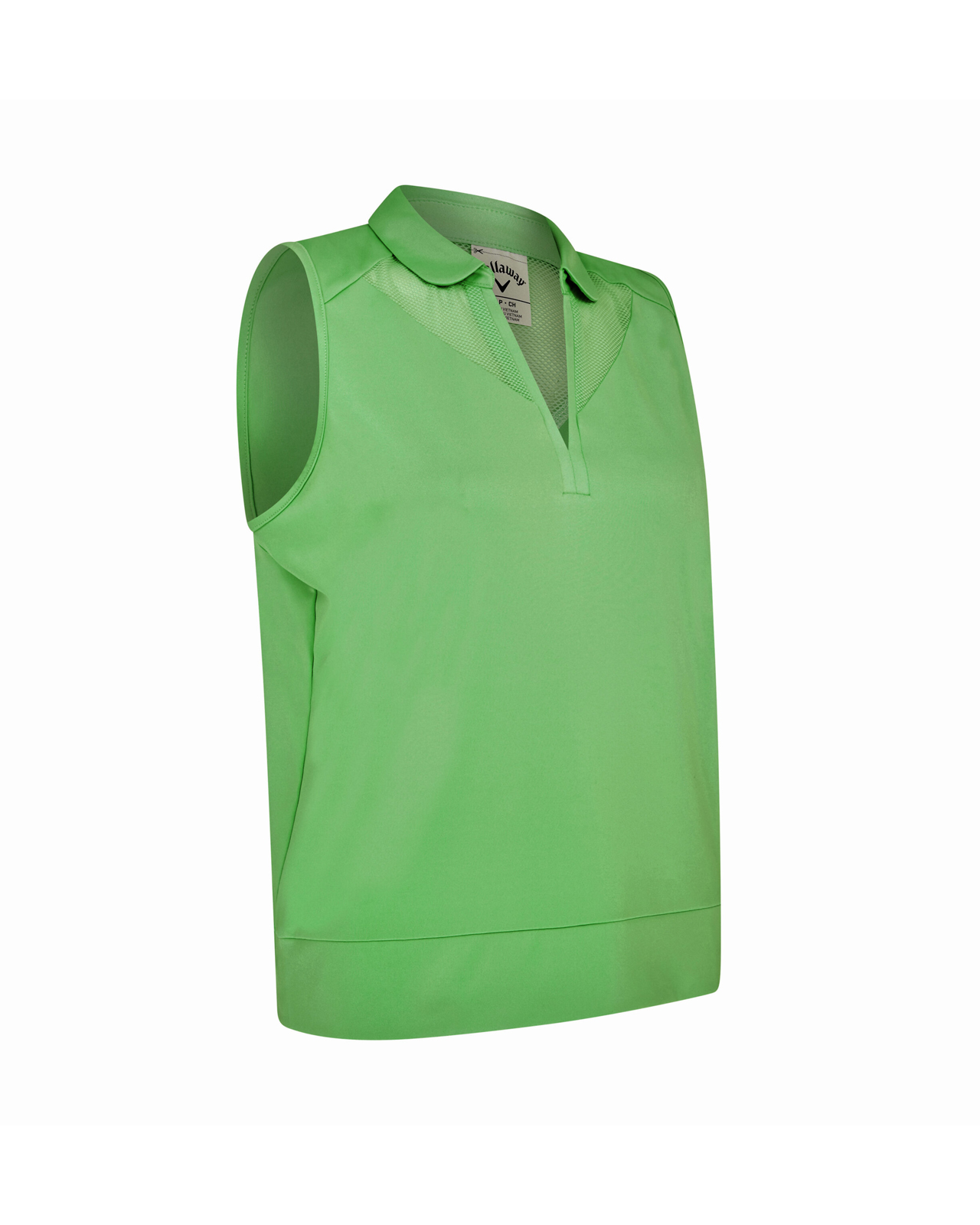 Waist Length Mesh Detail, Polo, Damen - spring_bouquet