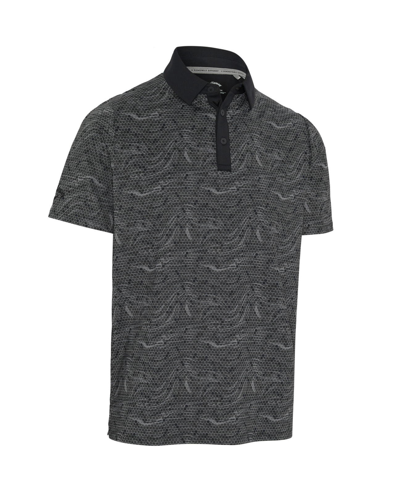 Hex Marble, Polo, Herren - caviar