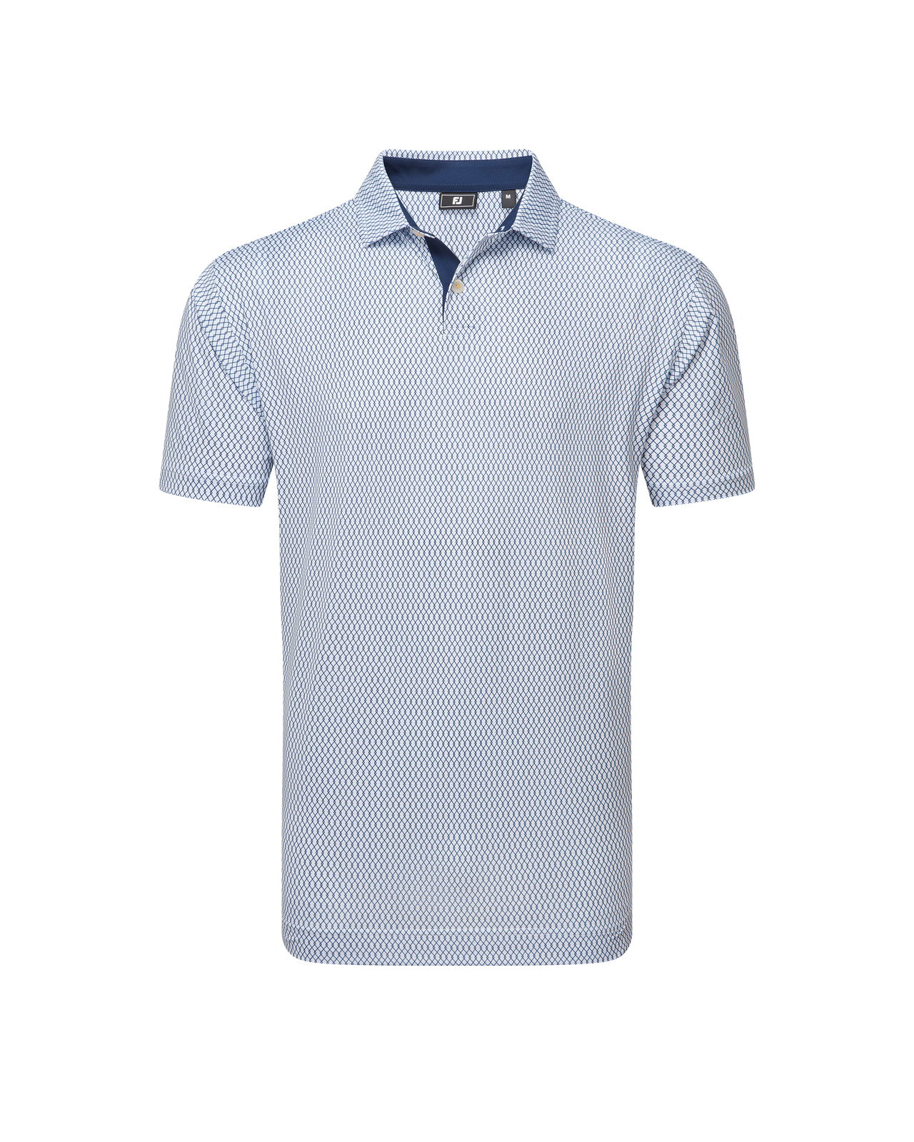 Irongate Print, Polo, Herren - white_navy