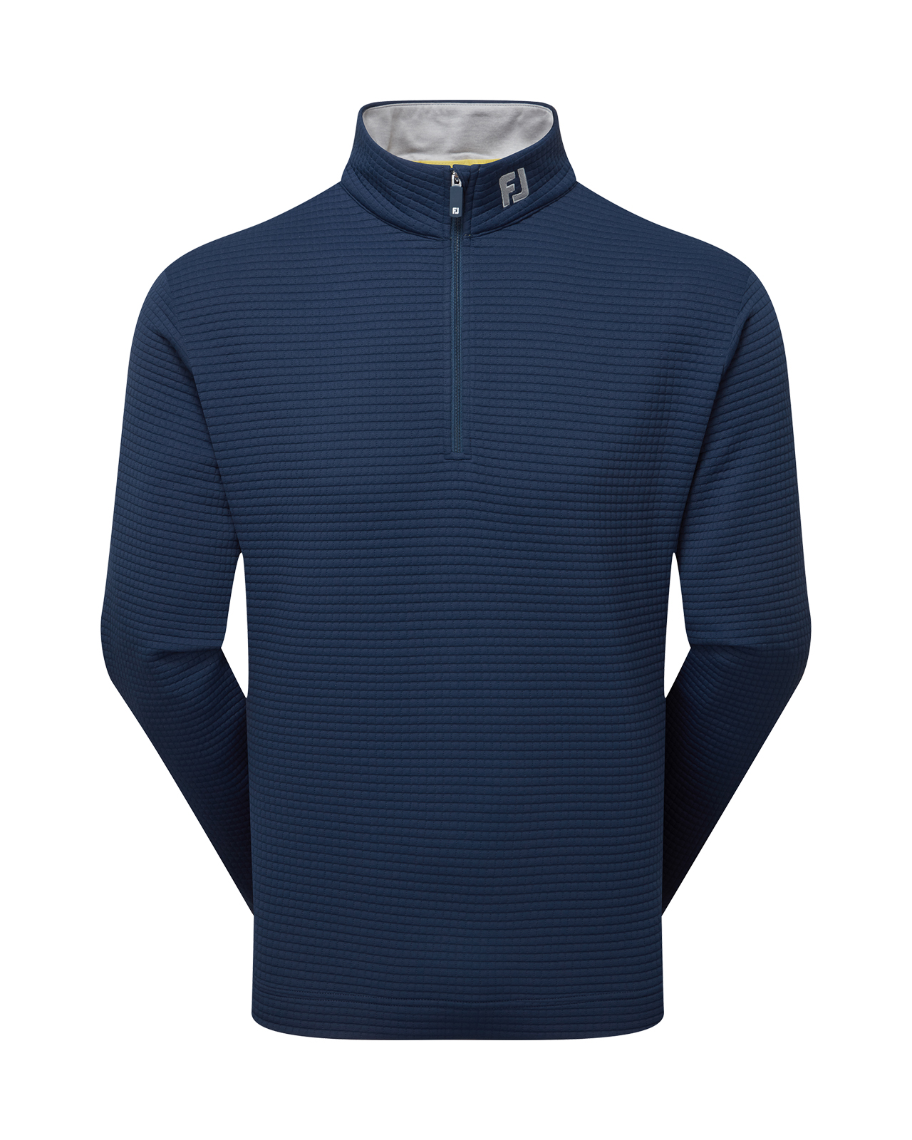 Quilt Texture, Pullover, Herren - navy