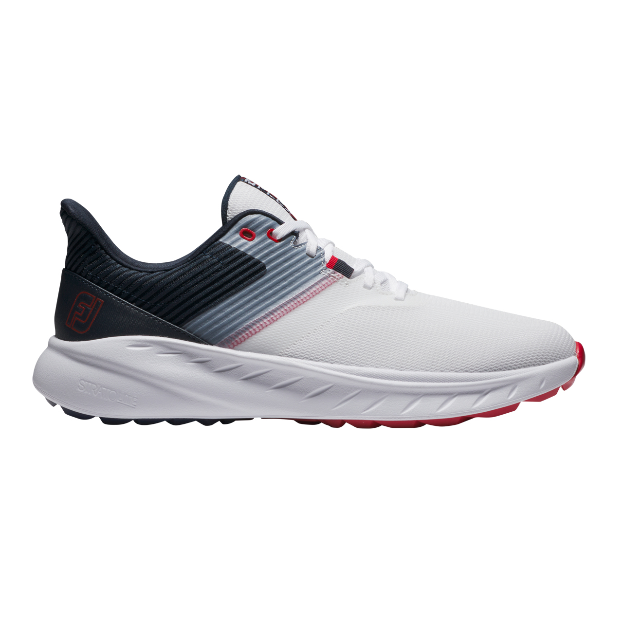 Flex, Herren - white_navy_red