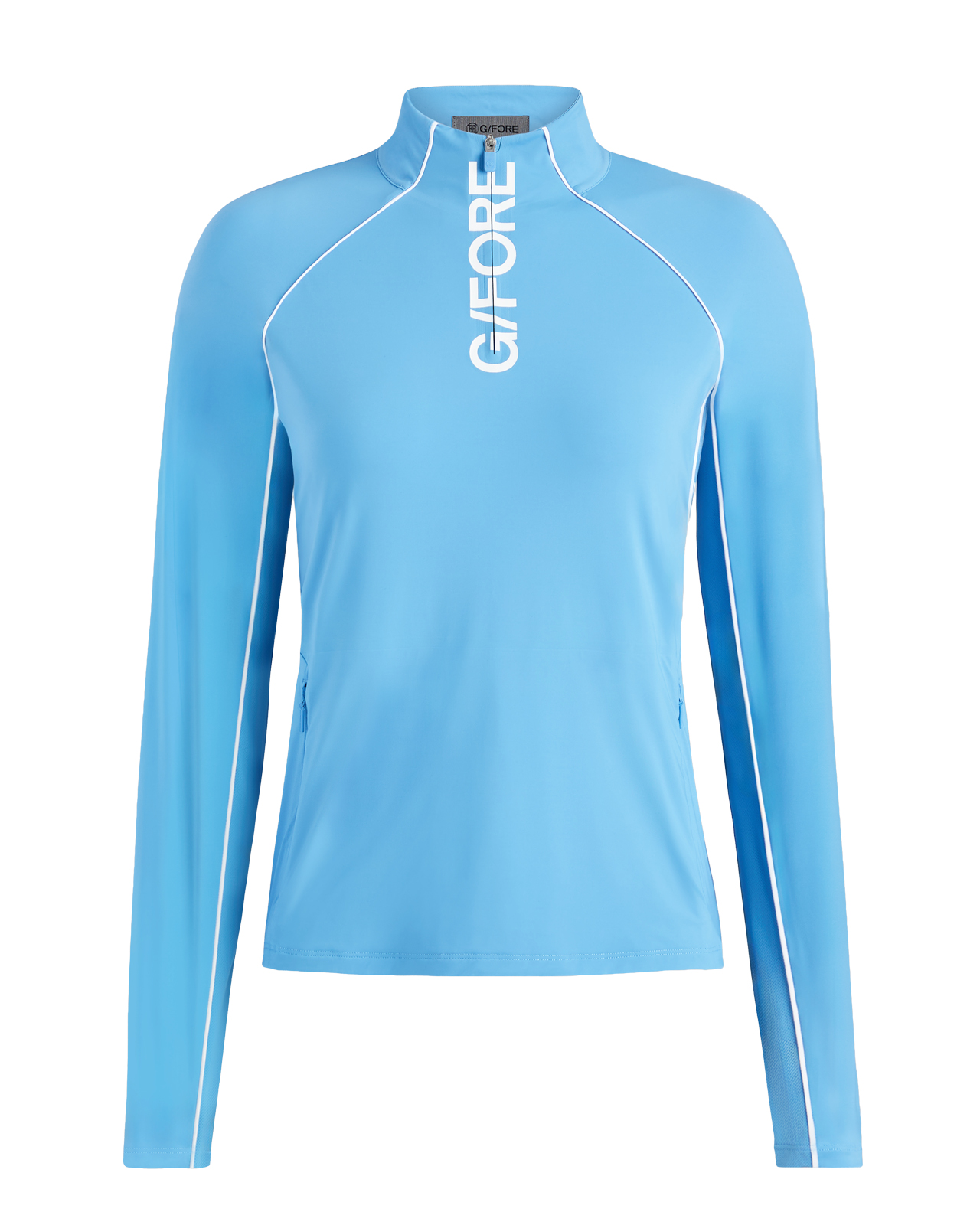 Contrast Mesh, Pullover, Damen - azul