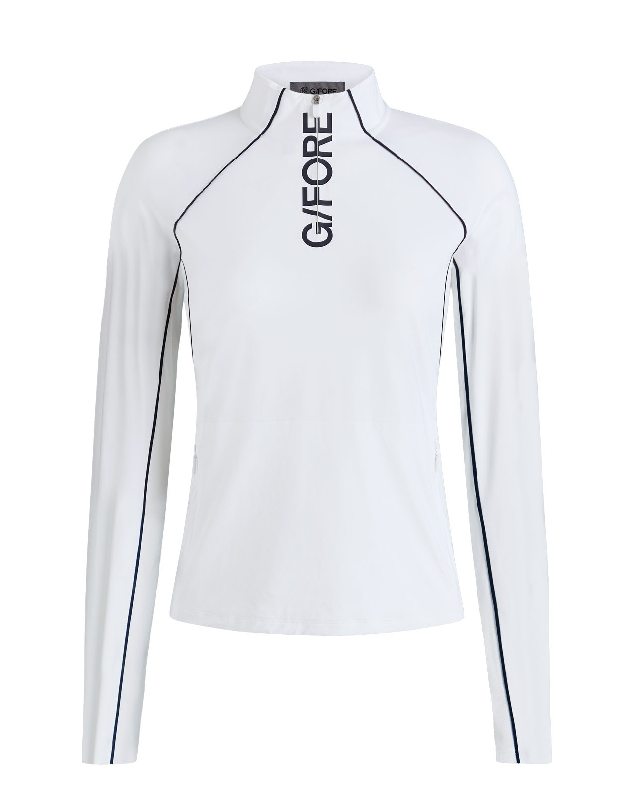 Contrast Mesh, Pullover, Damen - snow