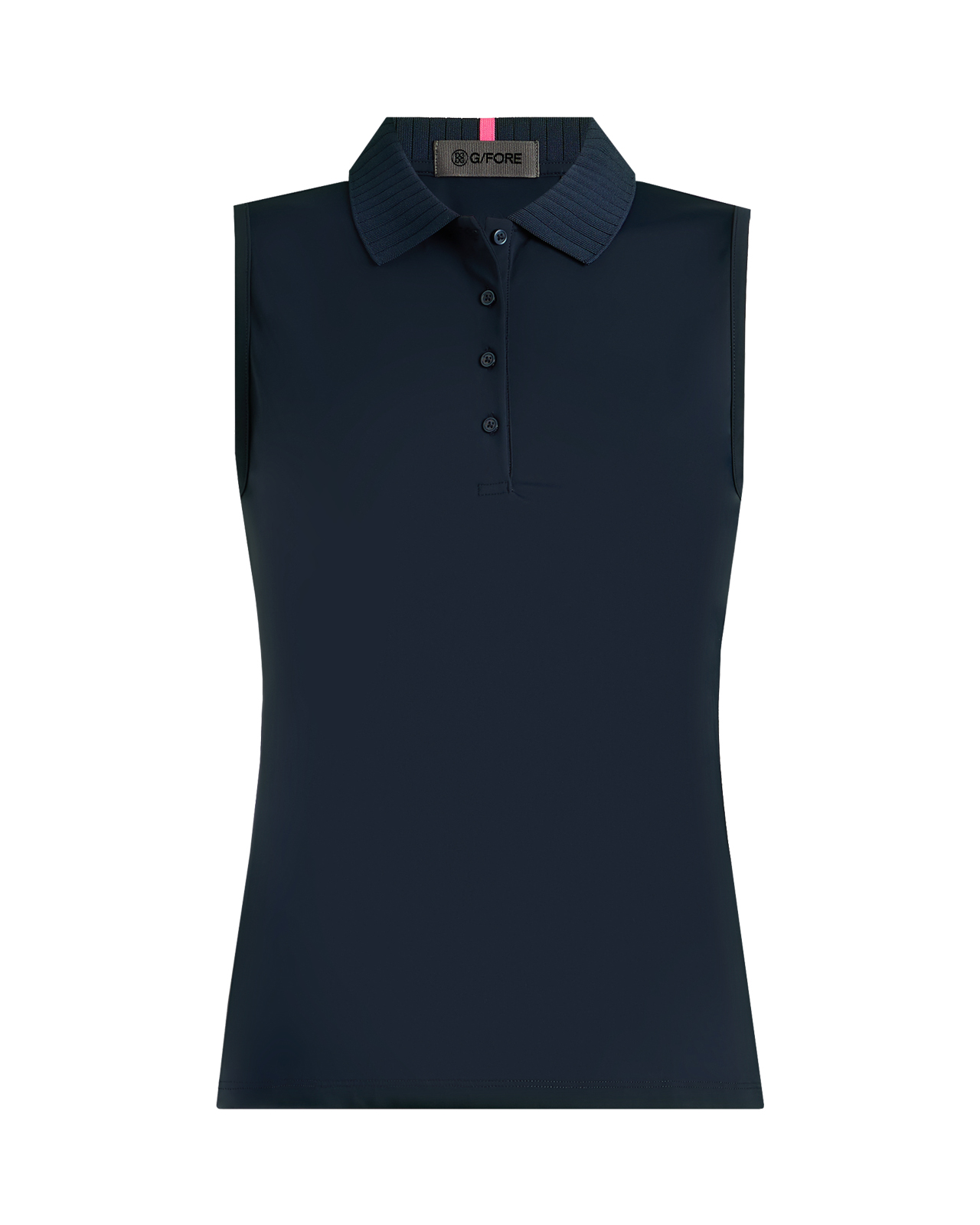 Gardient Collar, Ärmelloses Polo, Damen - twilight