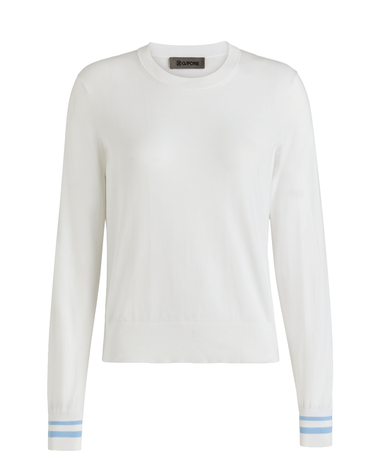 Cooling Cotton, Pullover, Damen - chalk_white
