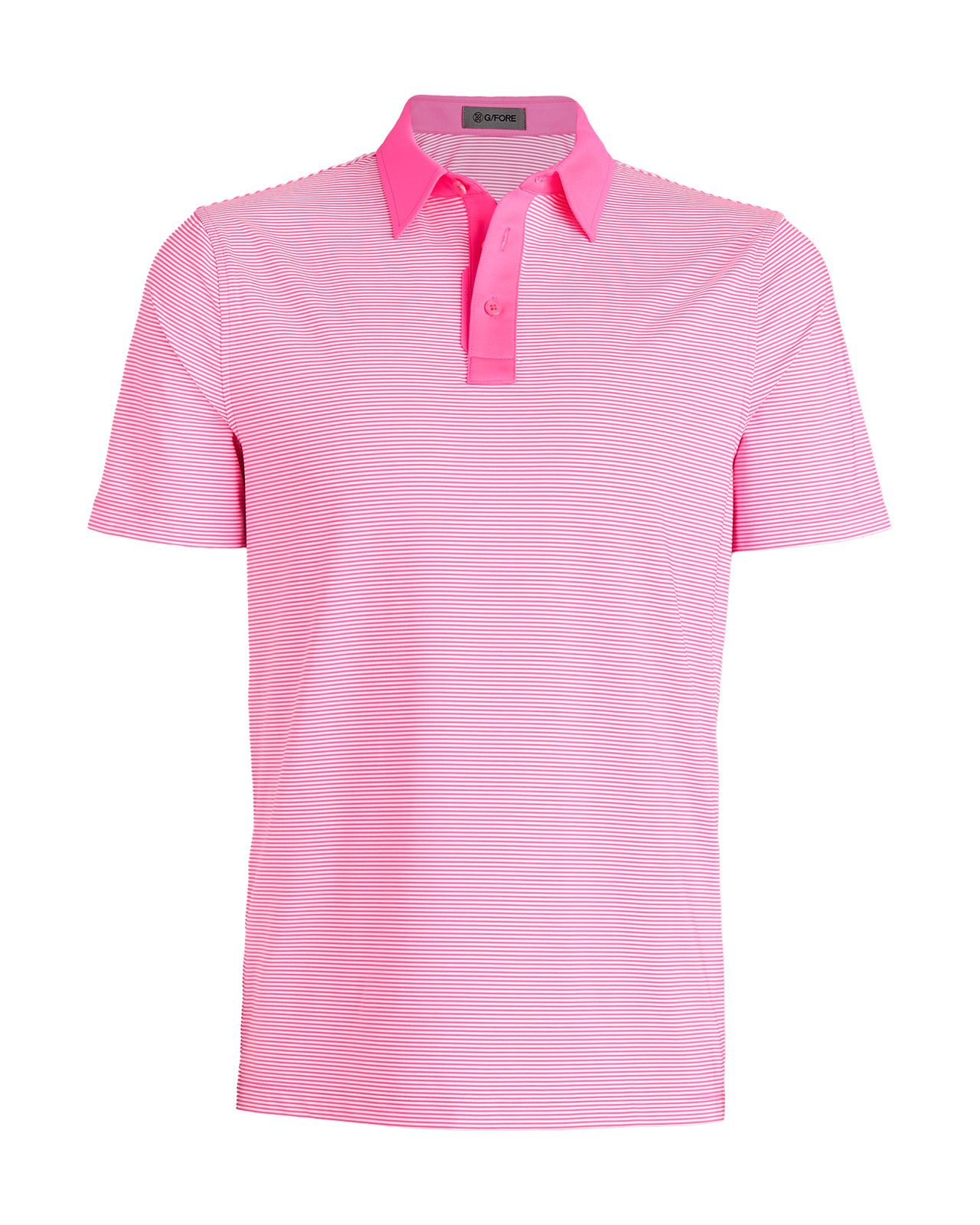 Feeder Stripe, Polo, Herren - knockout_pink