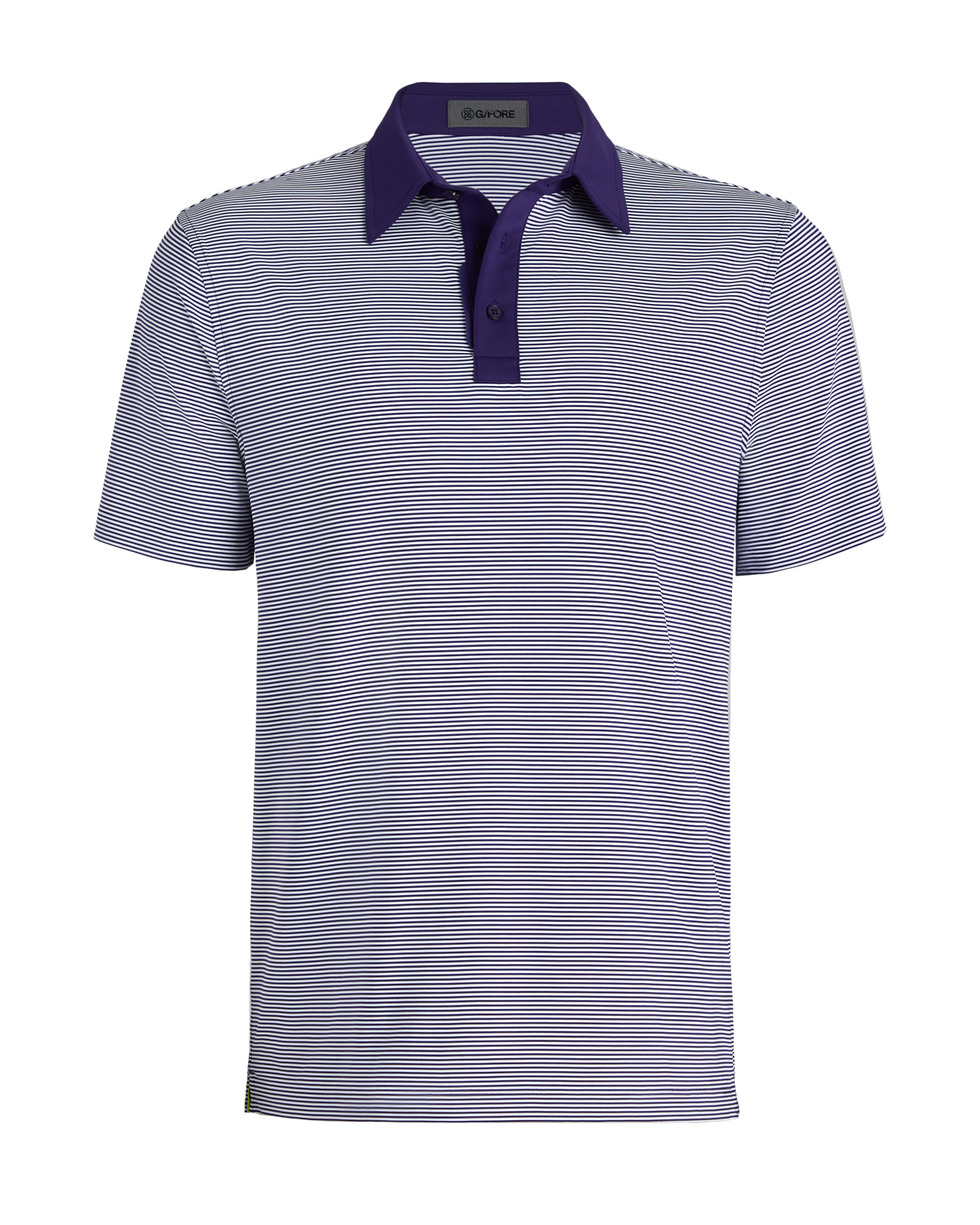 Feeder Stripe, Polo, Herren - wisteria