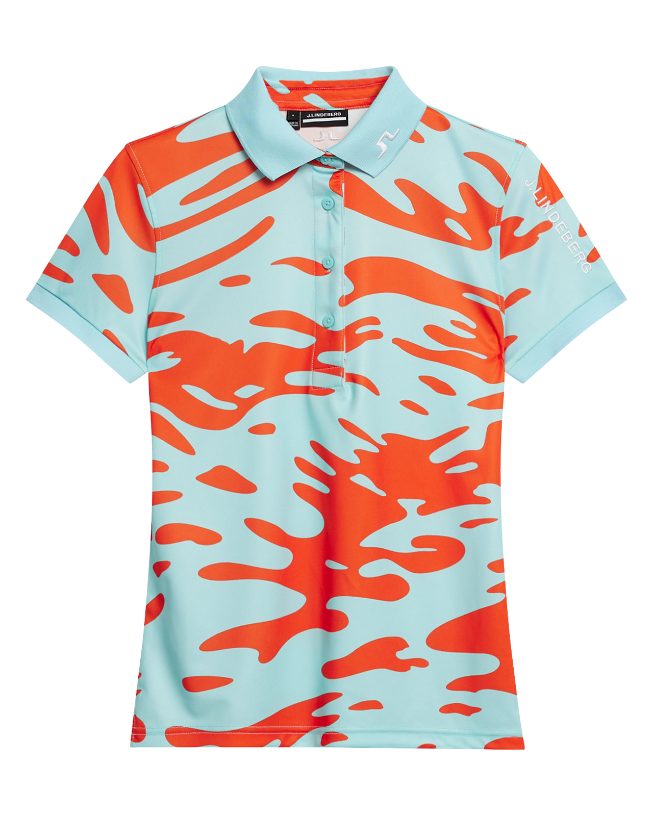 Tour Tech Print, Polo, Damen - neptune_atomizer