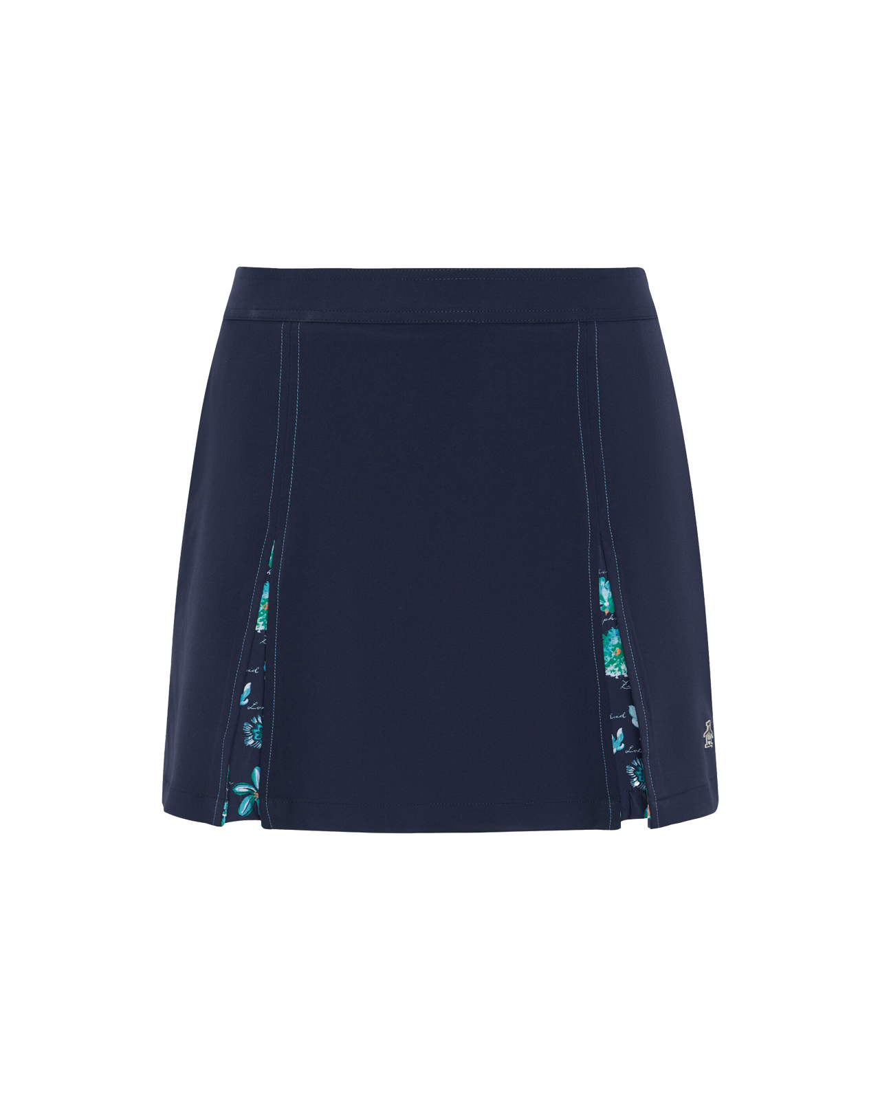A-Line Pleated, Skort, Damen - black_iris