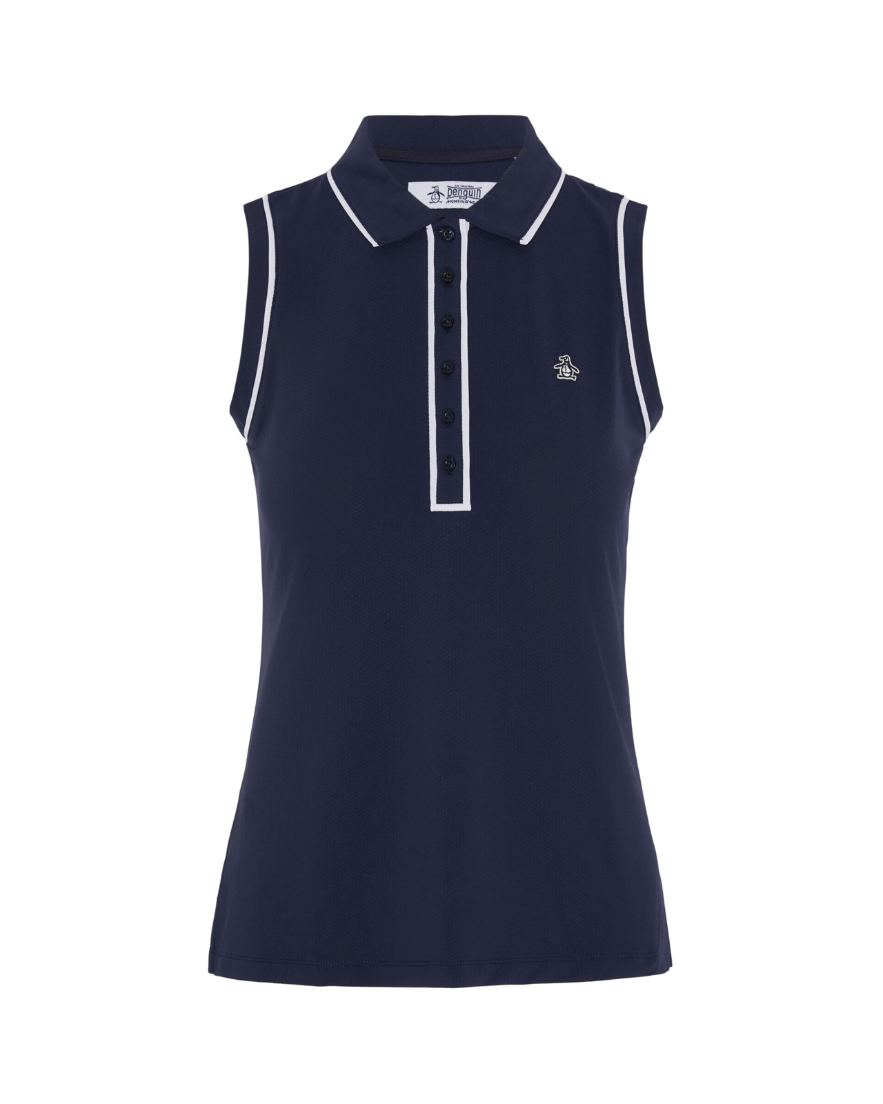 Veronica, Ärmelloses polo, Damen - black_iris