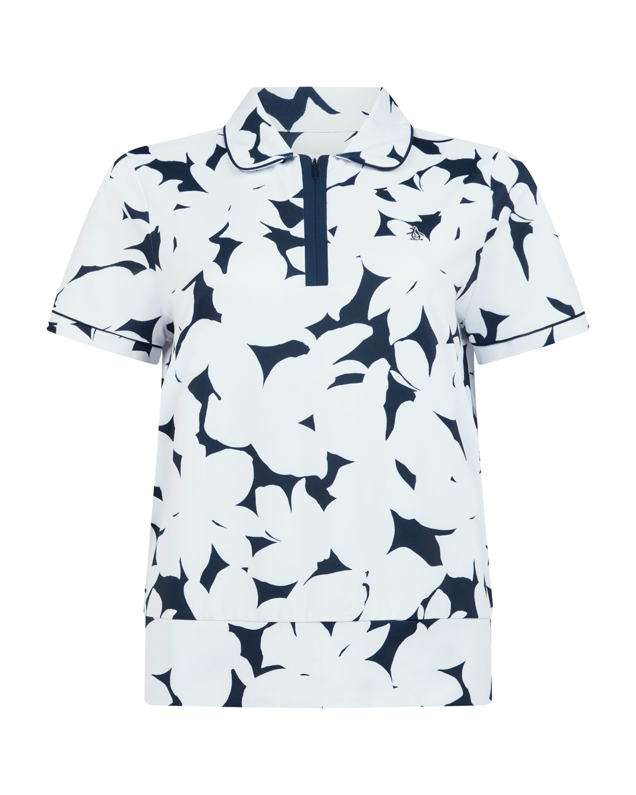 Riviera Floral, Polo, Damen - black_iris