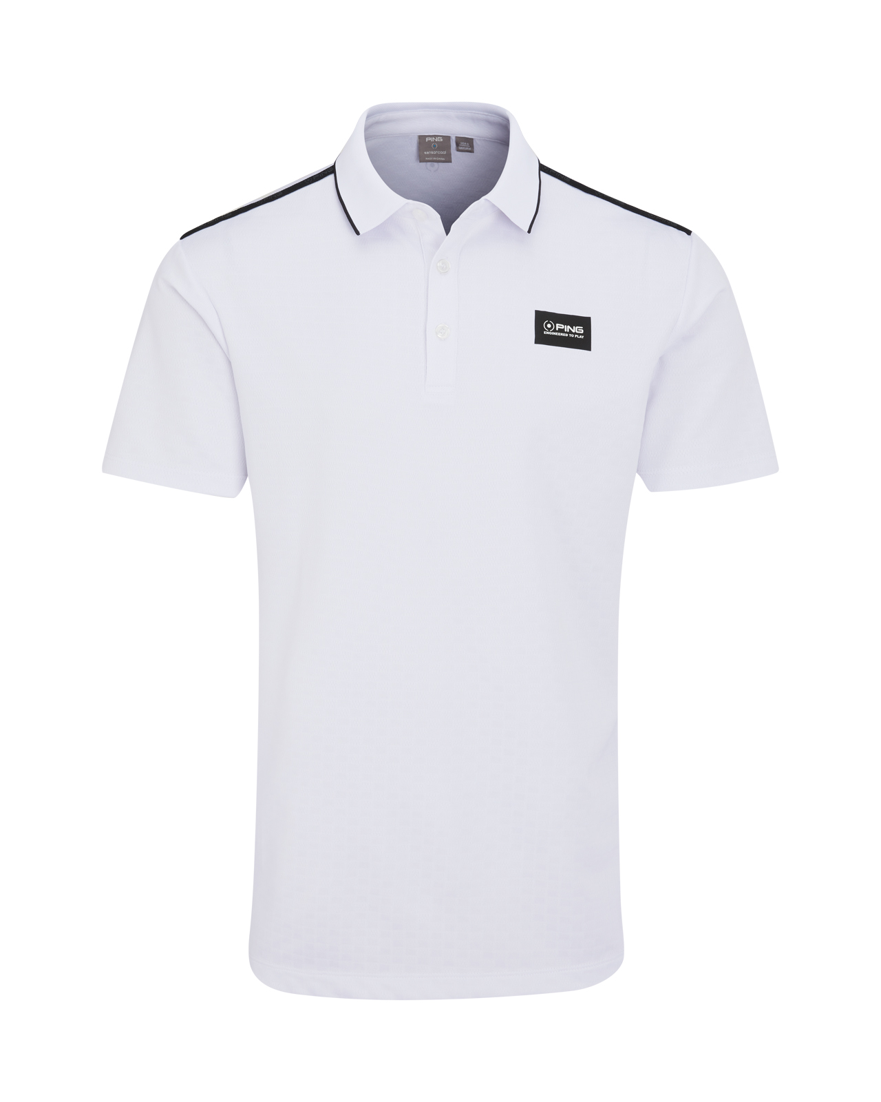 Corby, Polo, Herren - white
