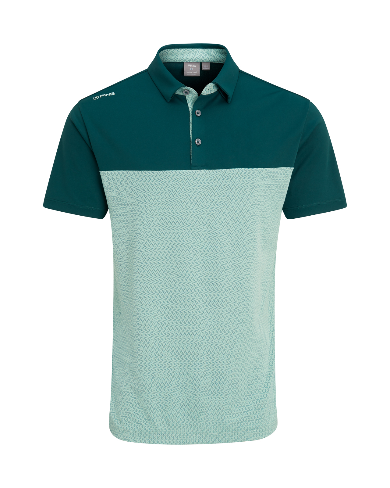 Hall, Polo, Herren - forest_misty_green