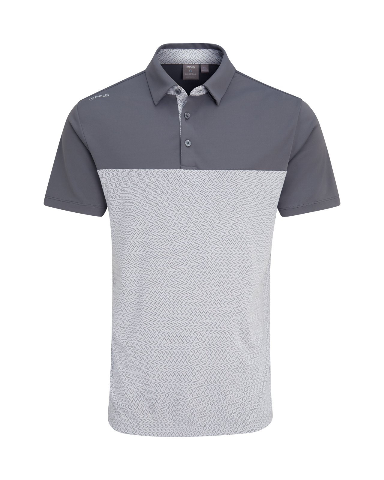 Hall, Polo, Herren - rock_grey