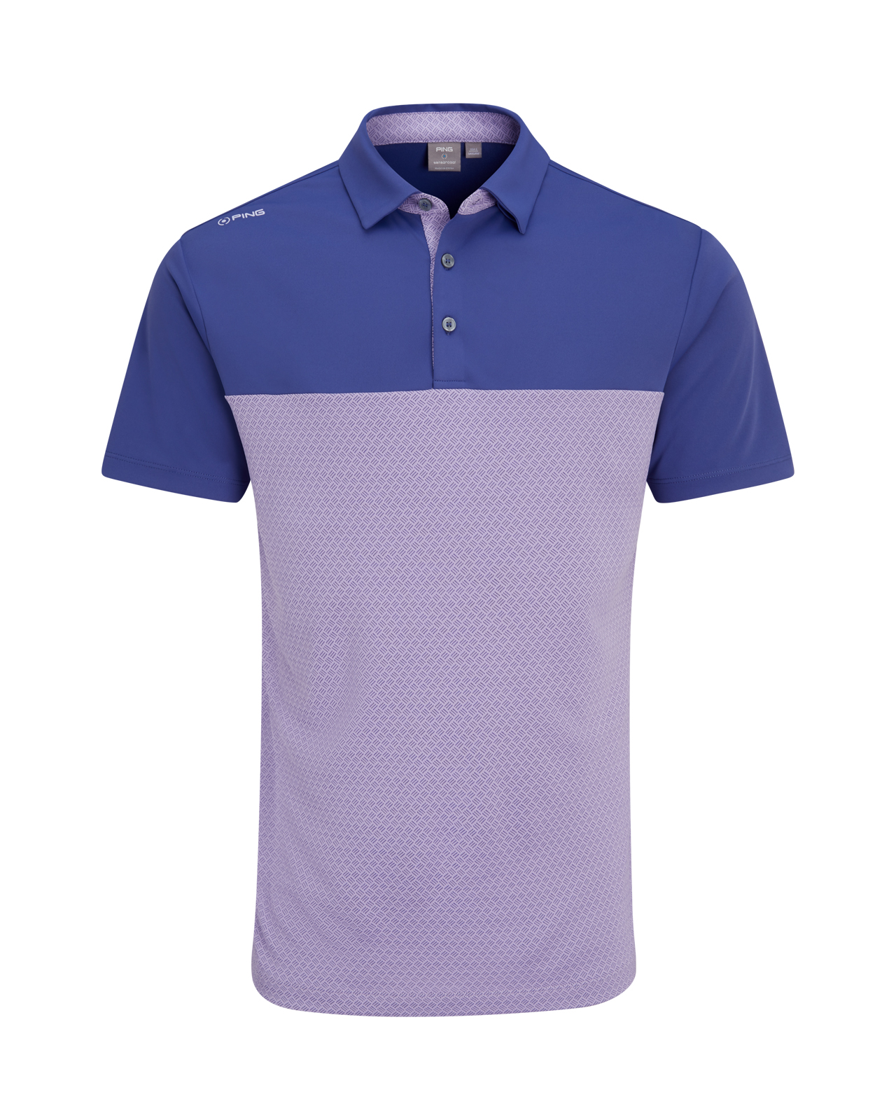 Hall, Polo, Herren - twilight_purple_ash