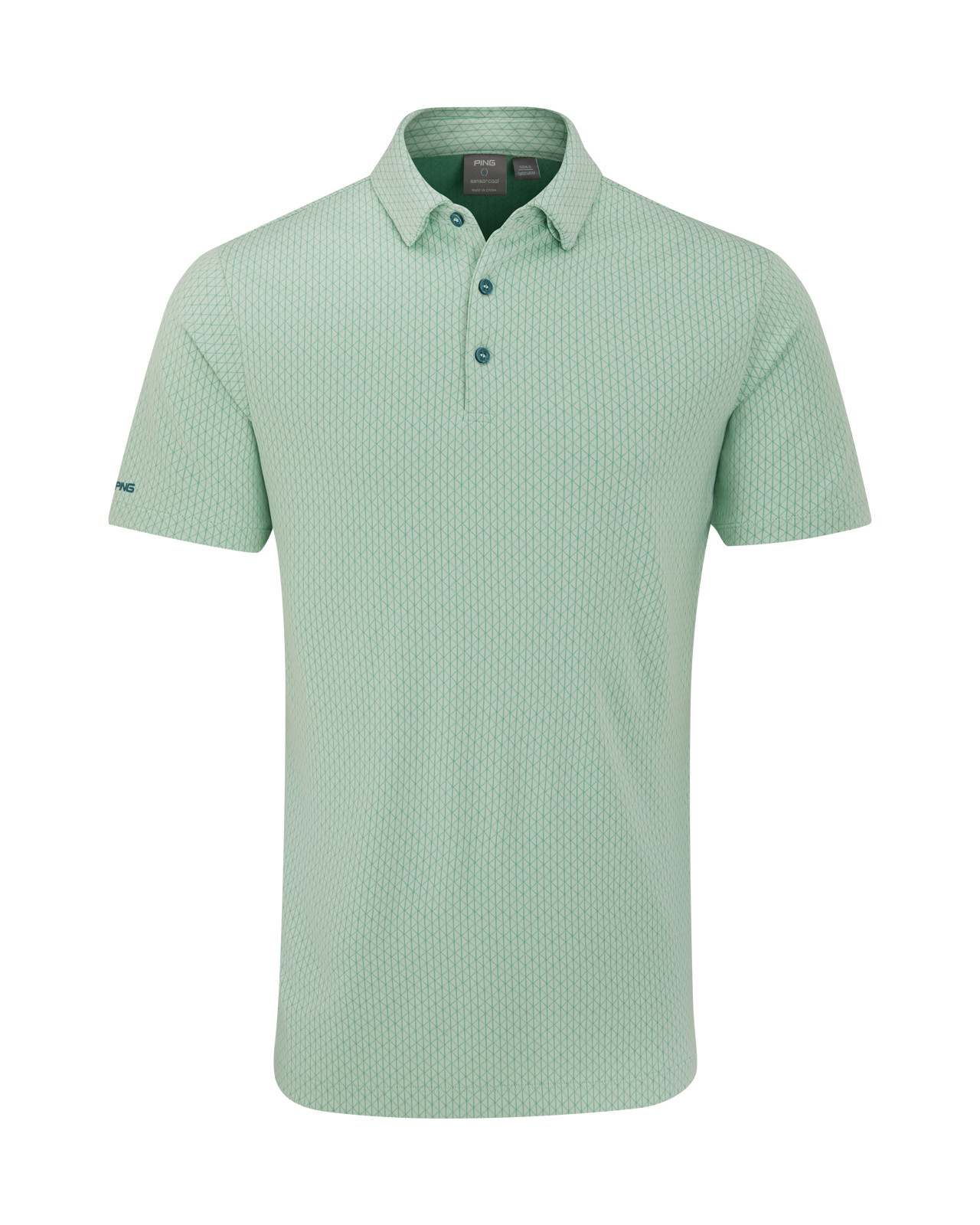 Hershel, Polo, Herren - misty_green_multi
