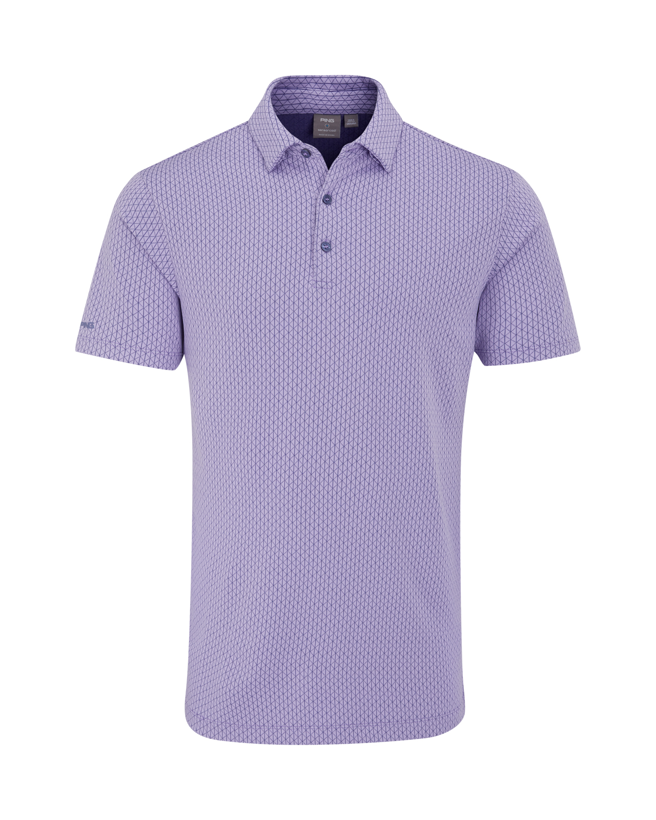 Hershel, Polo, Herren - purple_ash_multi