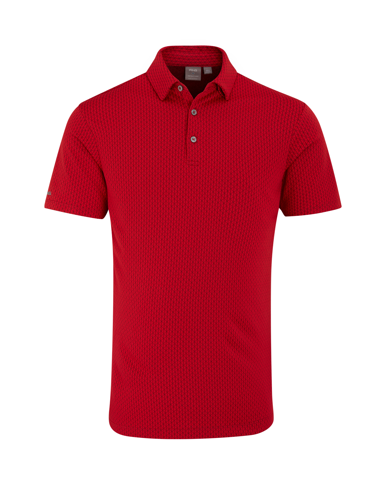 Hershel, Polo, Herren - rich_red_multi