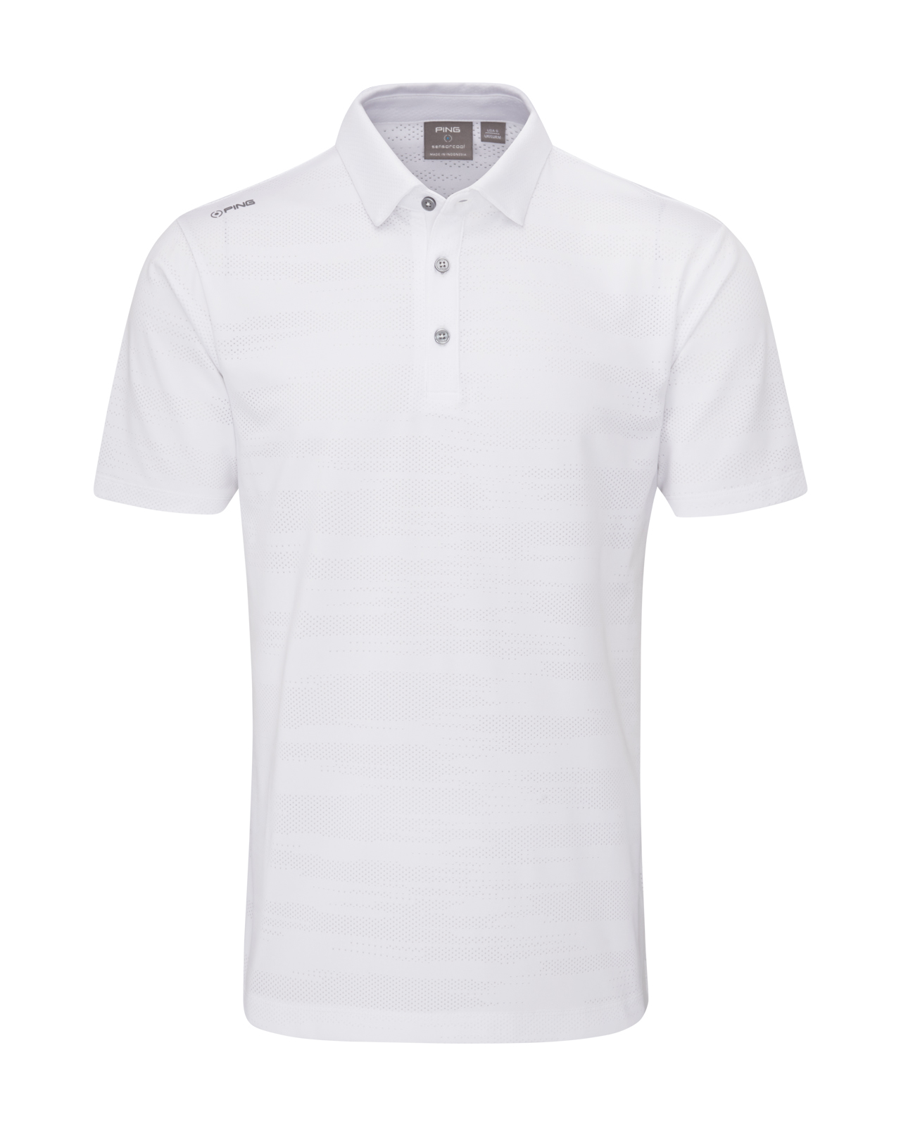 Claude, Polo, Herren - white