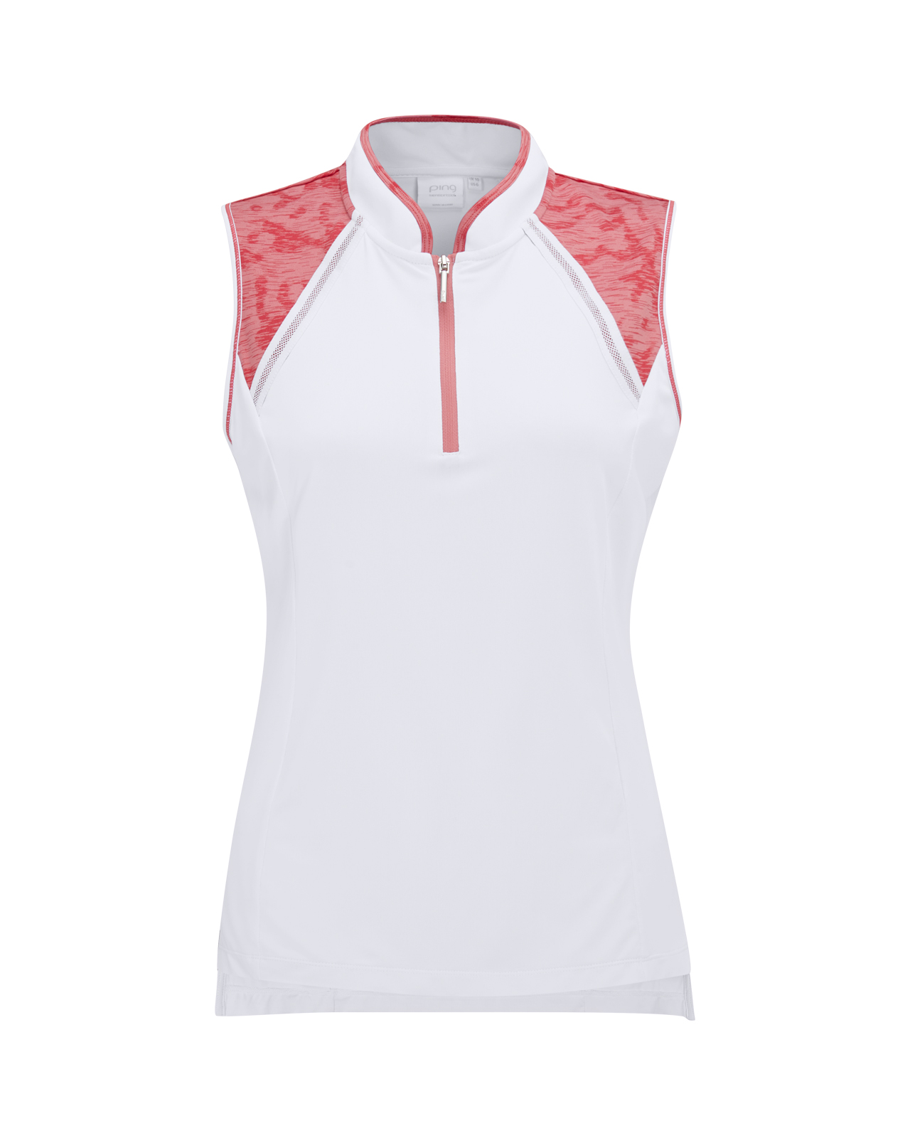 Nala, Ärmelloses Polo, Damen - white_sweet_pea