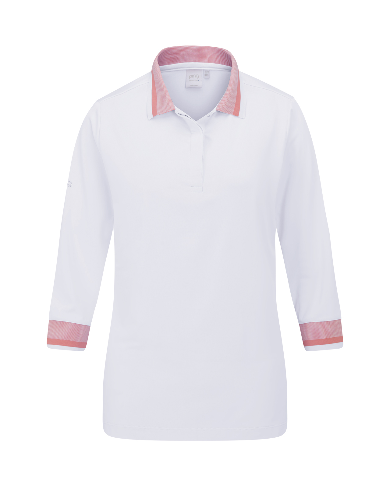 Lindsey, Polo, Damen - white_sweet_pea
