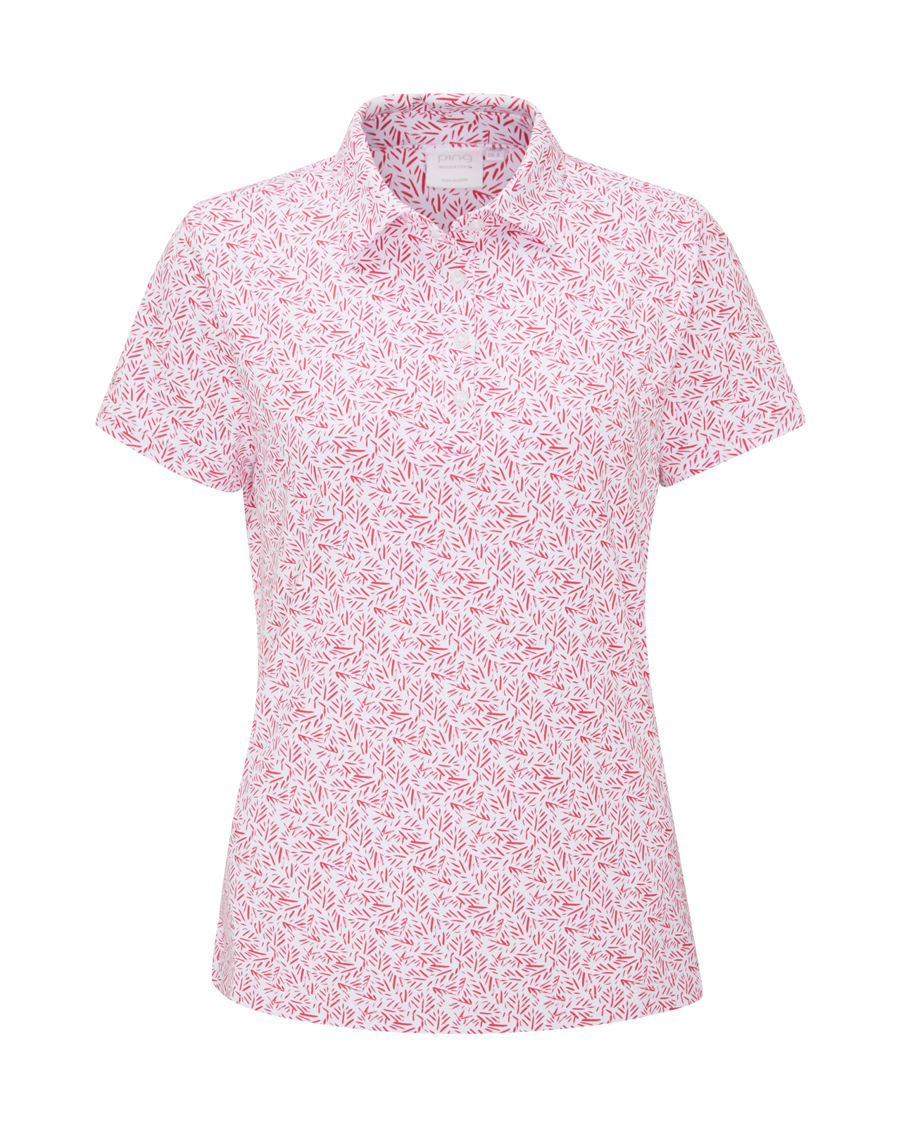 Aeria, Polo, Damen - fuchsia_foliage