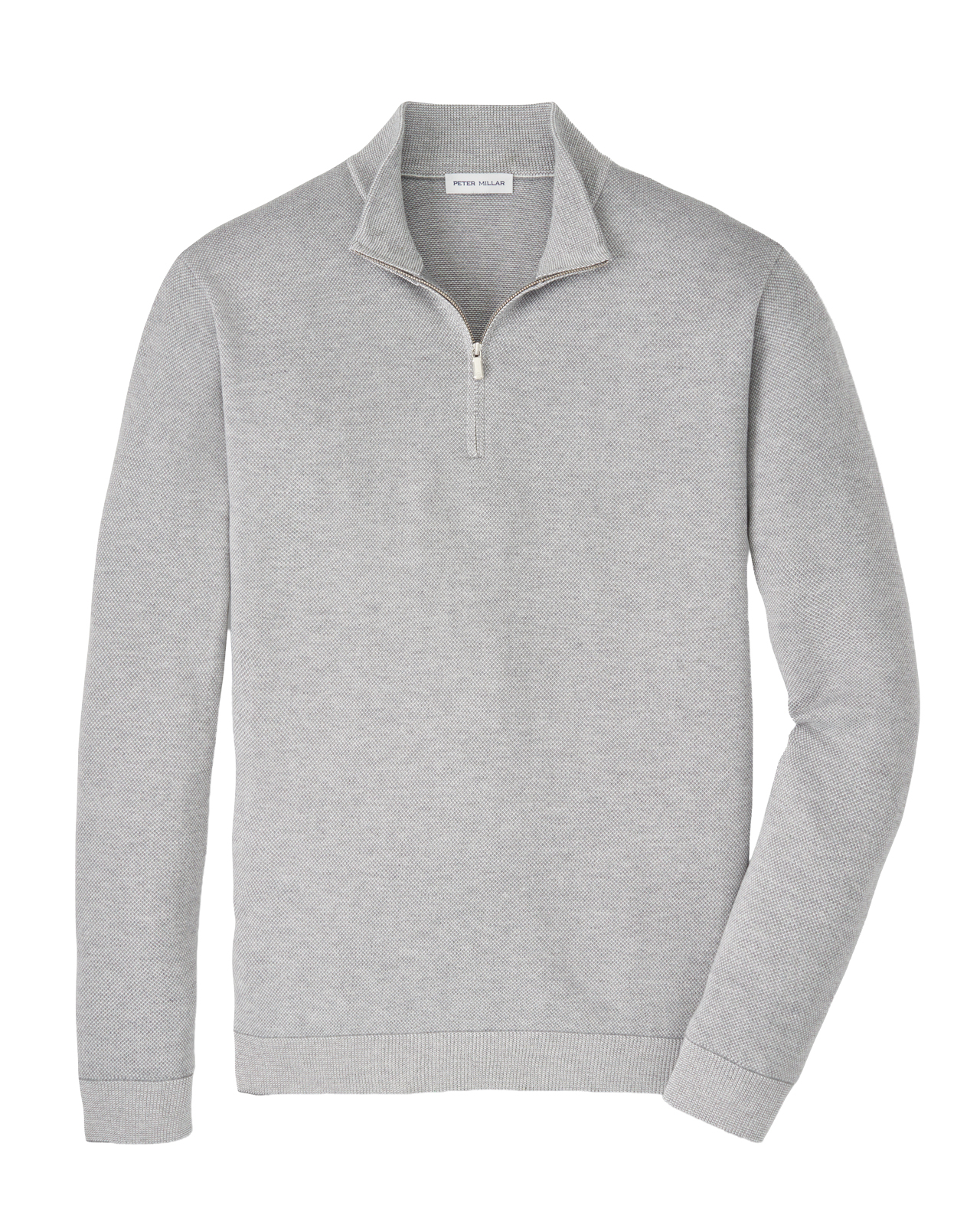 Coolspun Lite Birdseye, Pullover, Herren - gale_grey