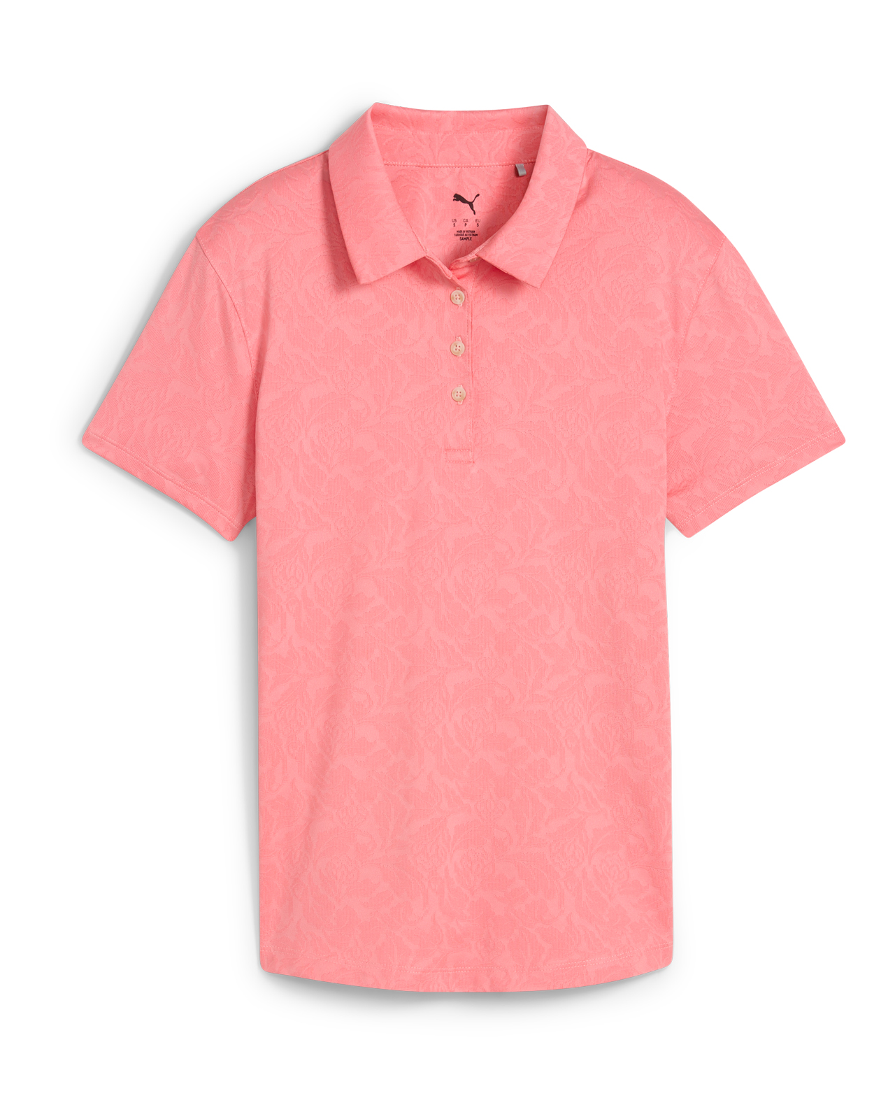 Lianas Jacquard, Polo, Damen - peach_frost