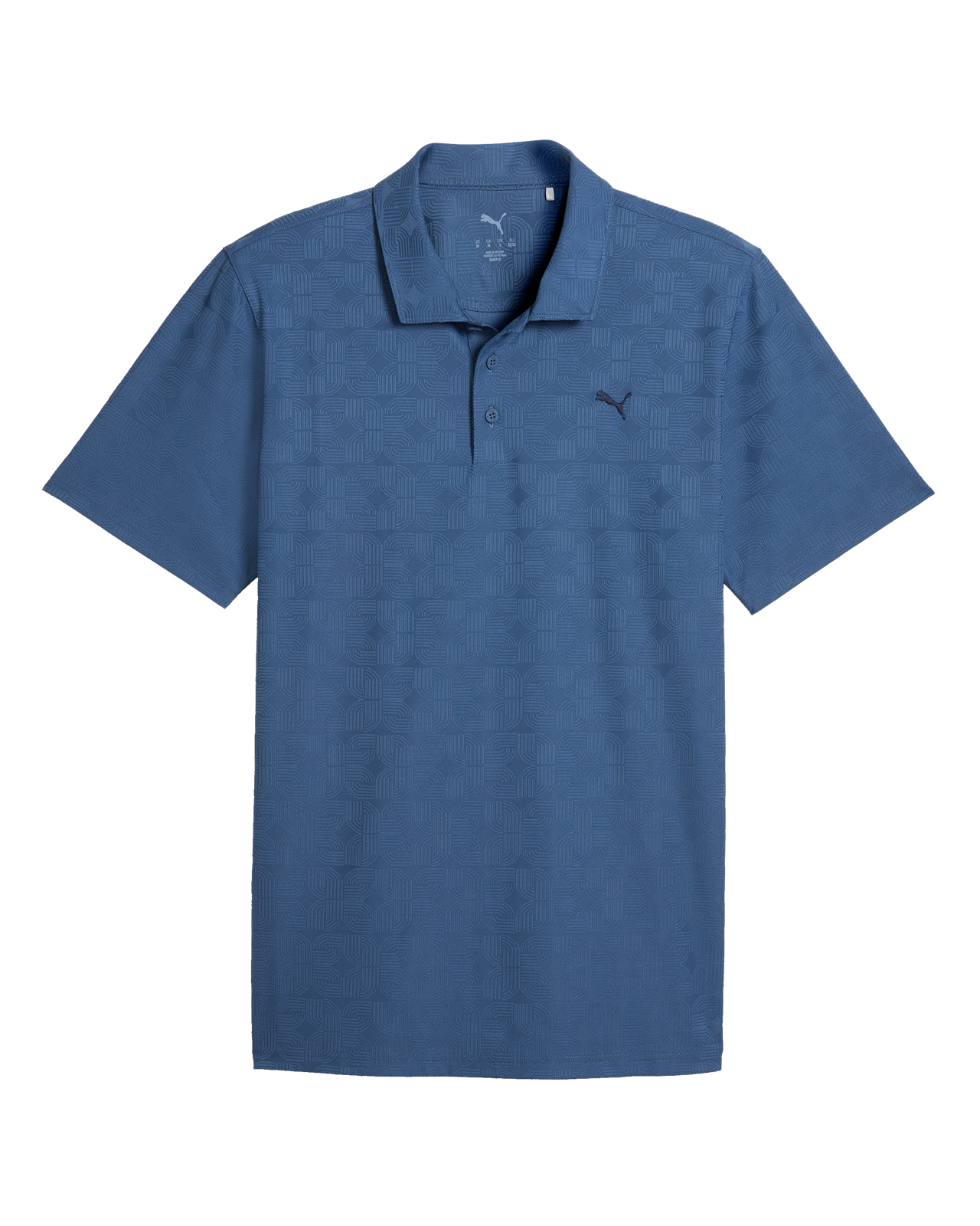 Deco Jacquard, Polo, Herren - dark_indigo