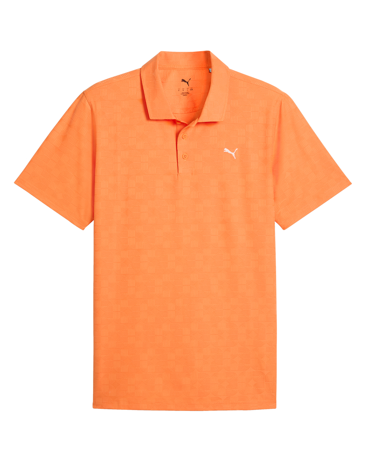 Deco Jacquard, Polo, Herren - melon_glow