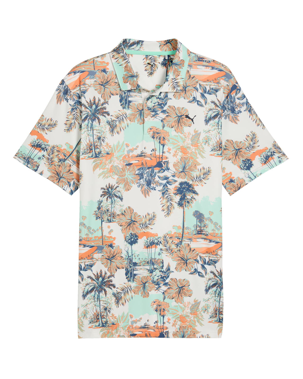 Palm LC, Polo, Herren - warm_white_mint_jelly_melon_glow