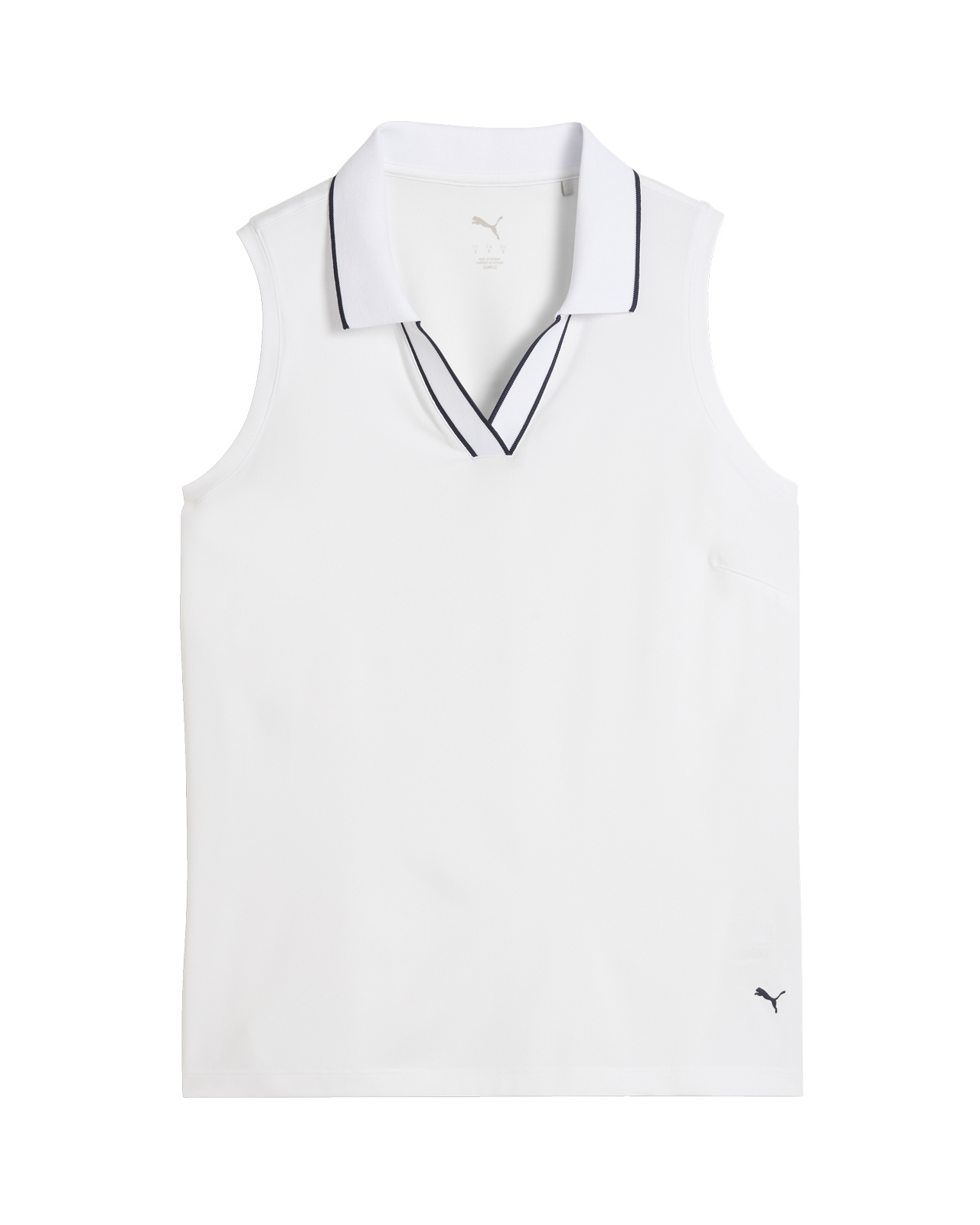 Ess, Ärmelloses Polo, Damen - white_glow