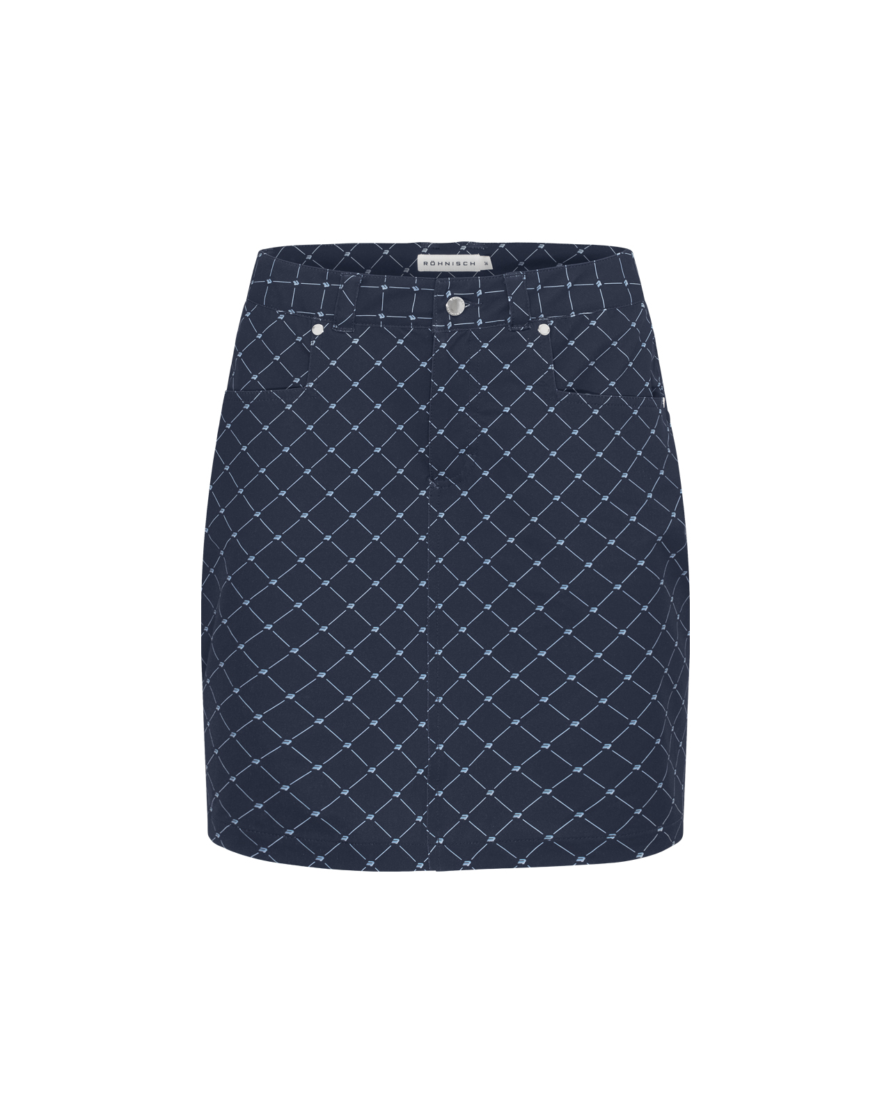 Chie, Skort, Damen - micro_r_check_navy