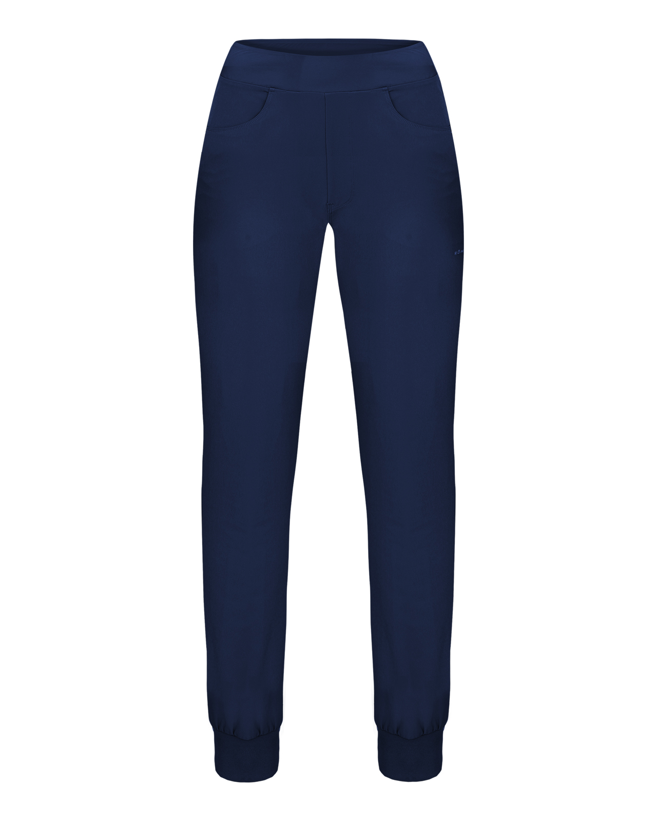 Twill Stretch Pull on, Hose, Damen - navy