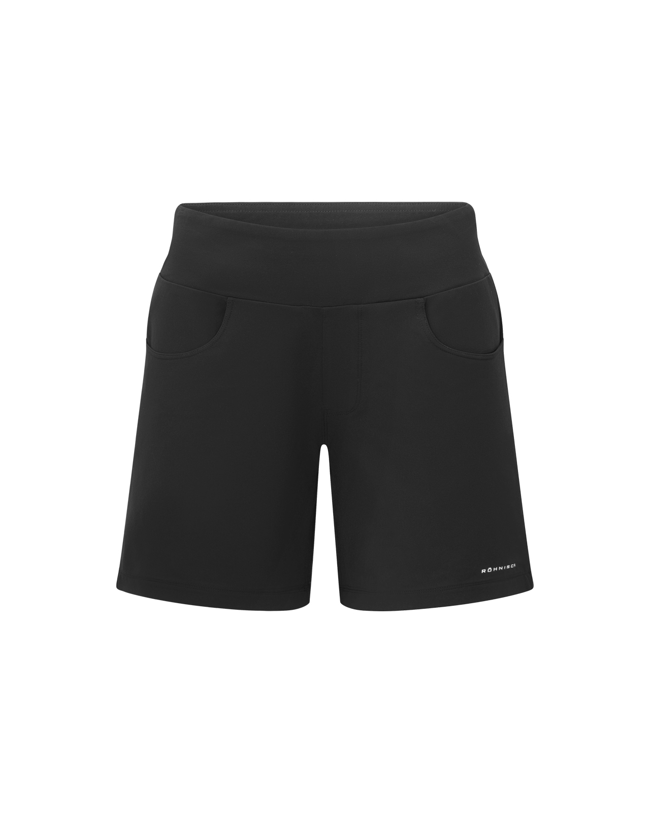 Twill Stretch, Shorts, Damen - black