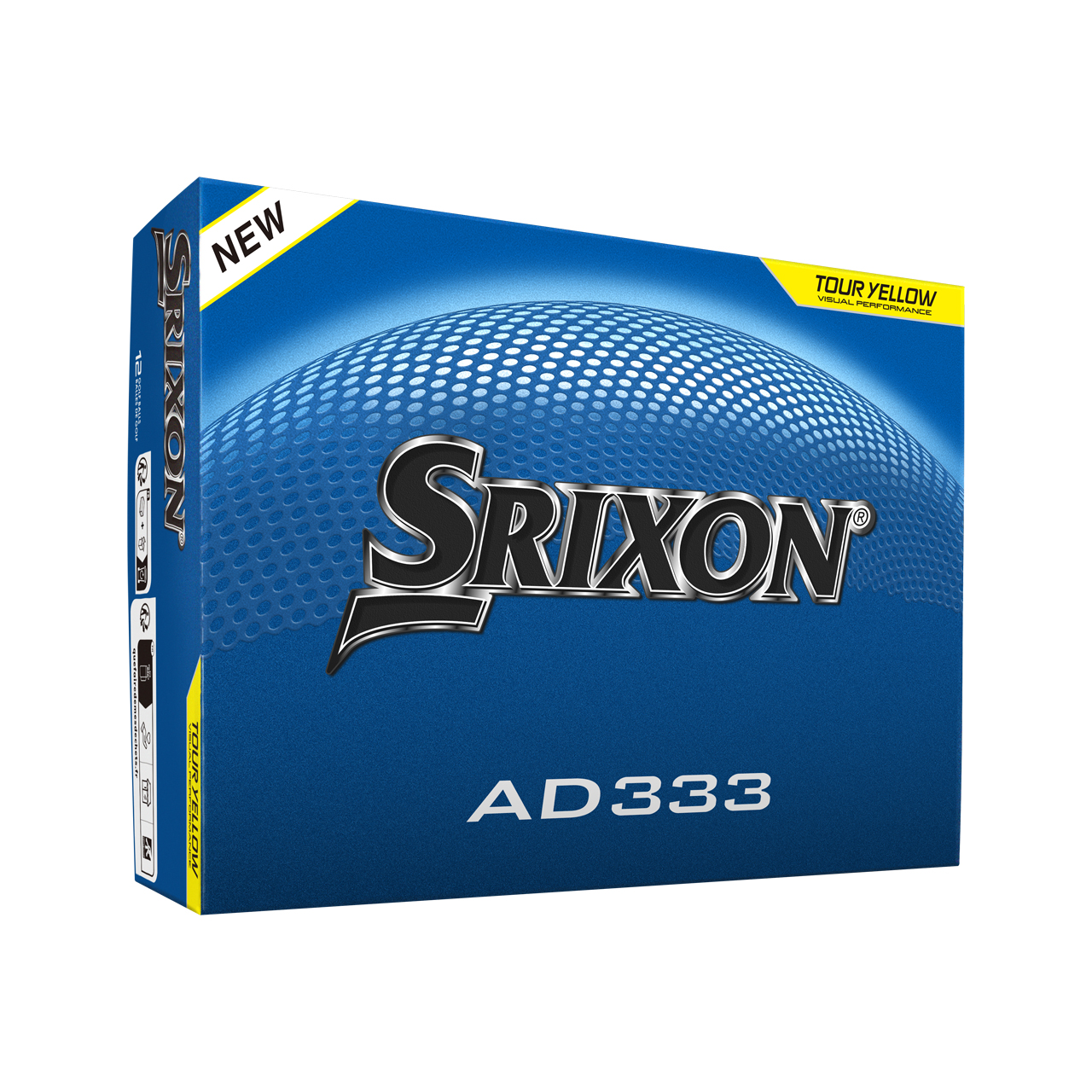 AD333, Bälle 3-Pack - yellow