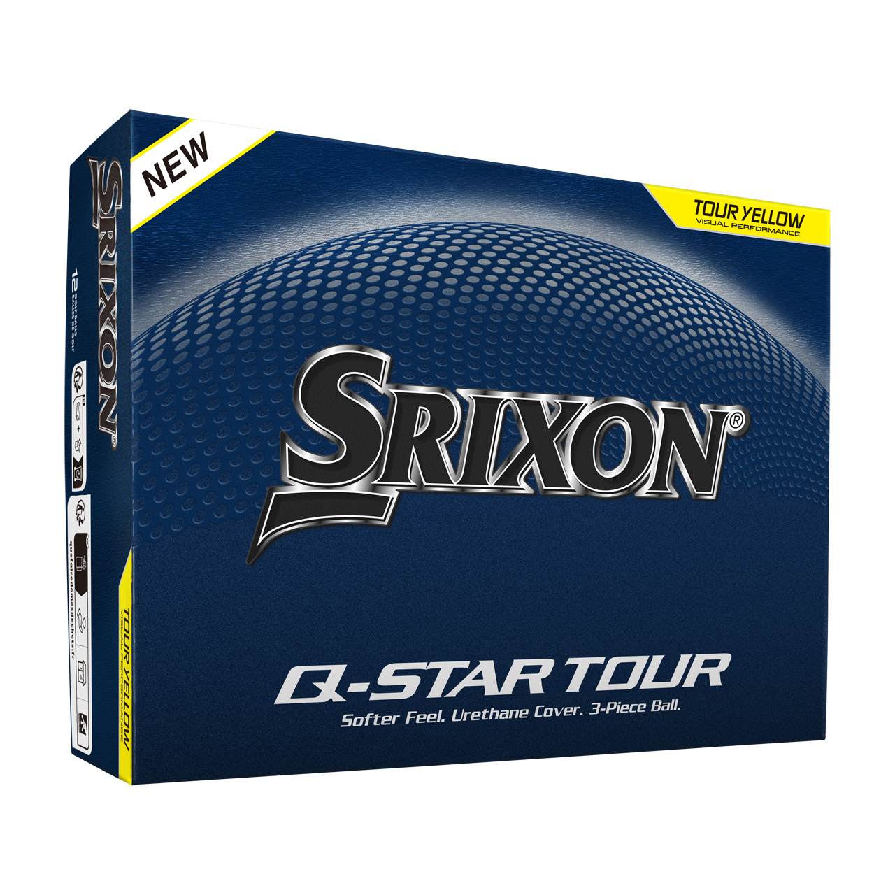 Q-Star Tour, Bälle 3-Pack - yellow