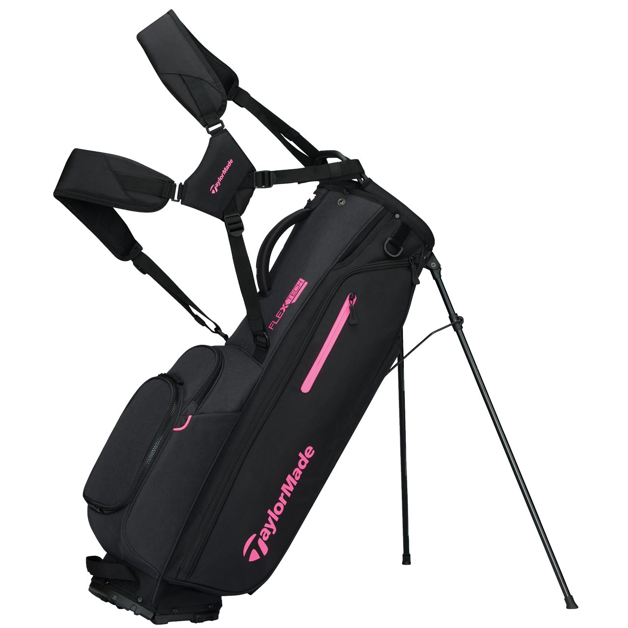 Flextech, Standbag - black_pink