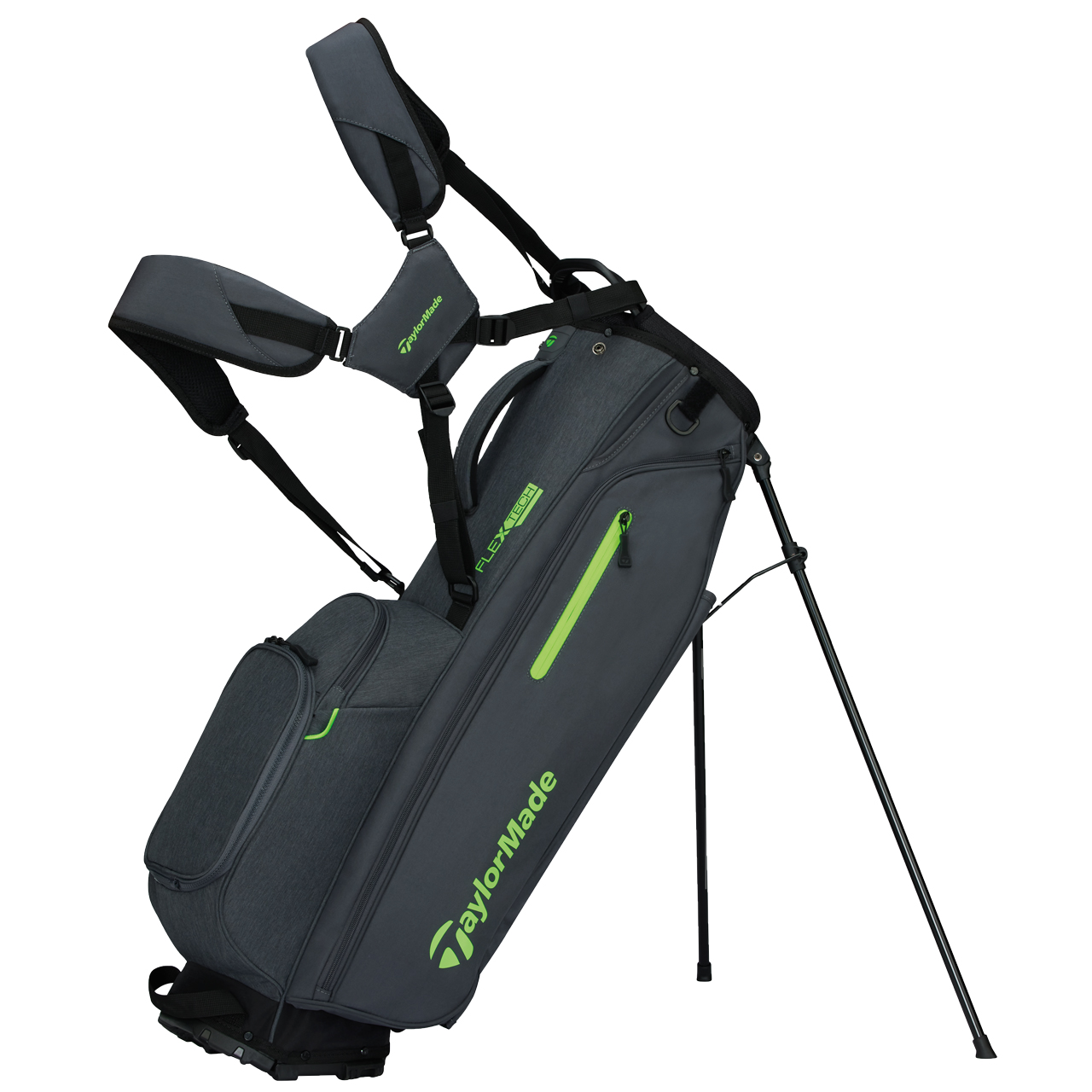 Flextech, Standbag - grey_green