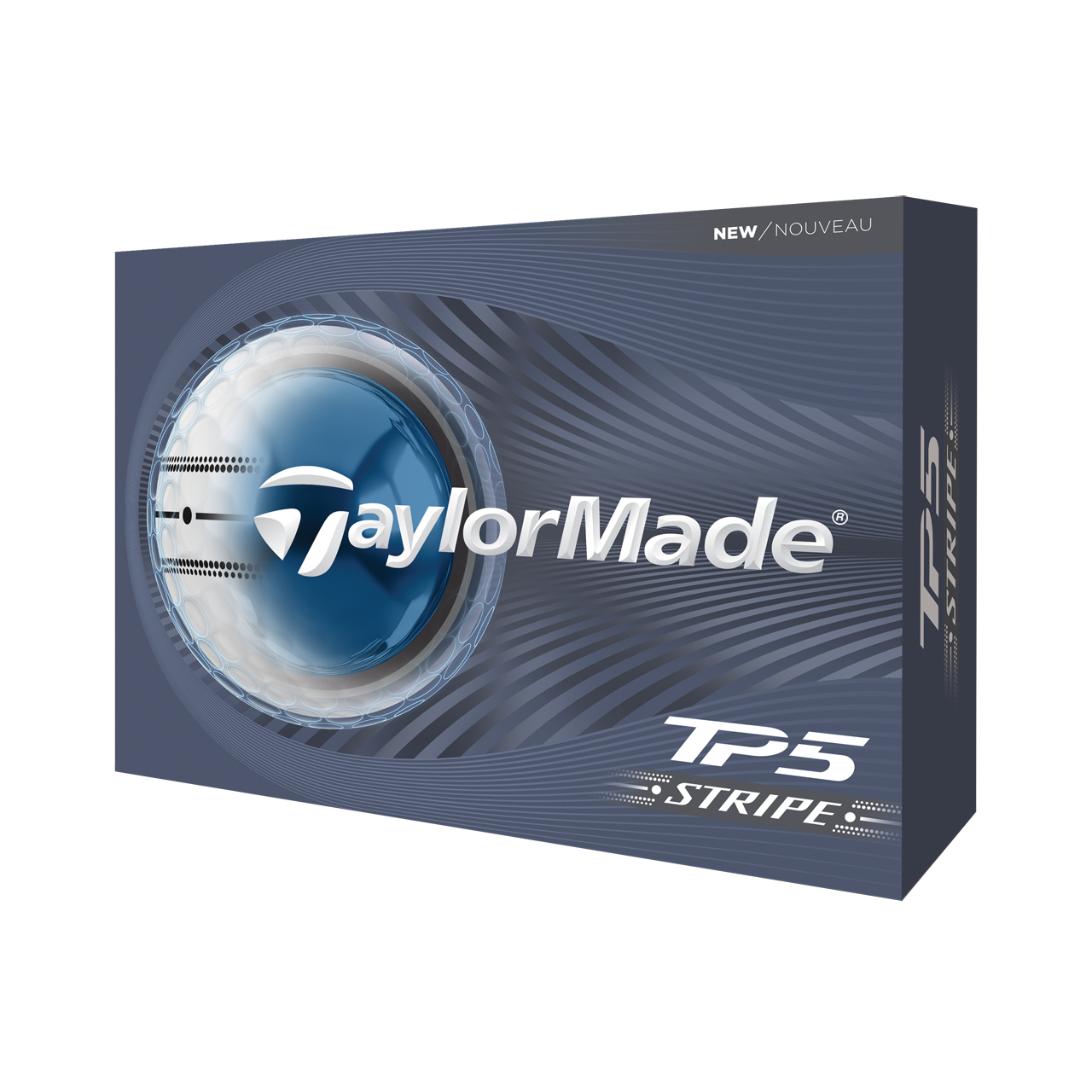 TP5 Stripe, Bälle 3-Pack - white