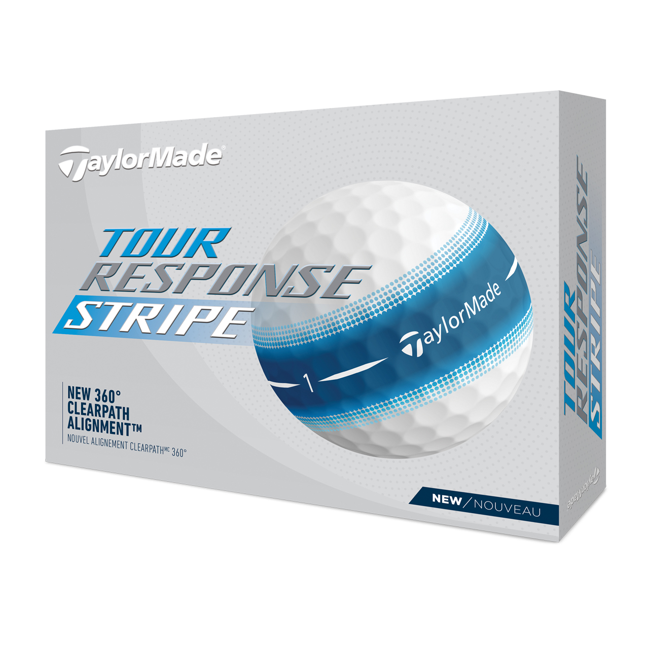 Tour Response Stripe, Bälle 3-Pack - blue