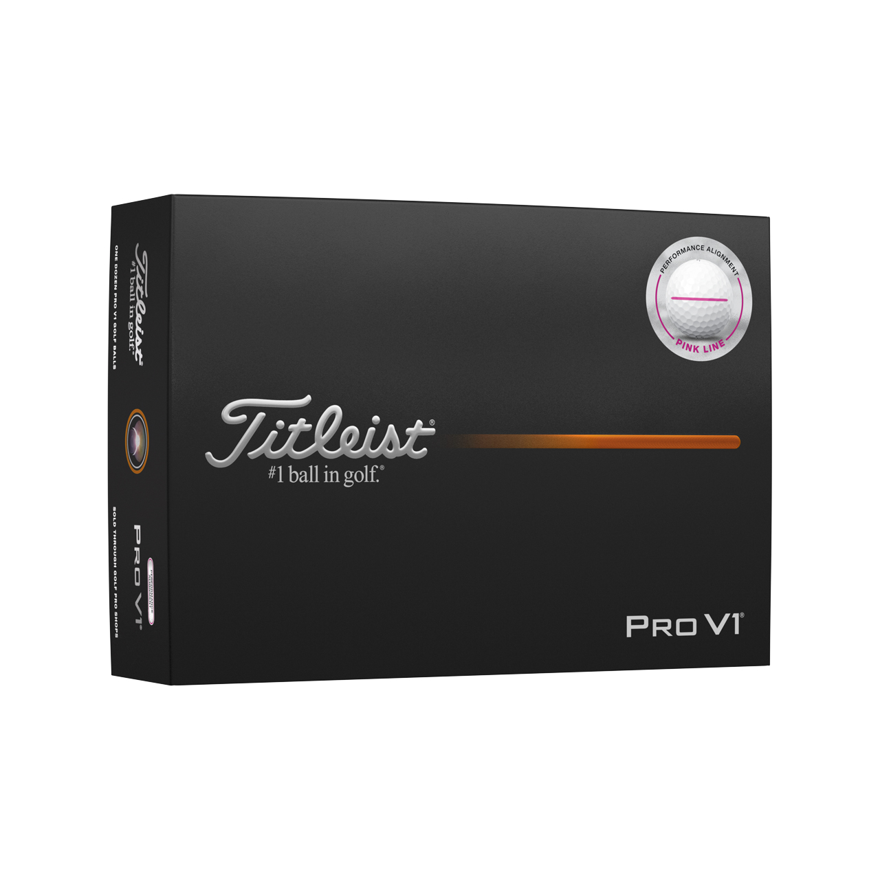 Pro V1 AIM Performance, Bälle 3-pack - pink