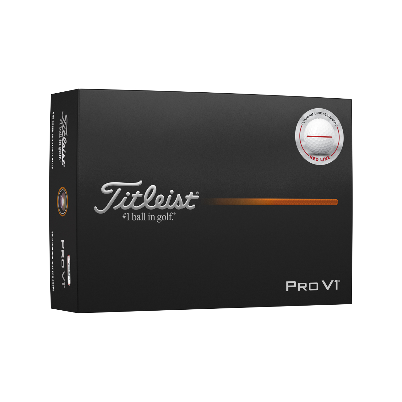 Pro V1 AIM Performance, Bälle 3-pack - red