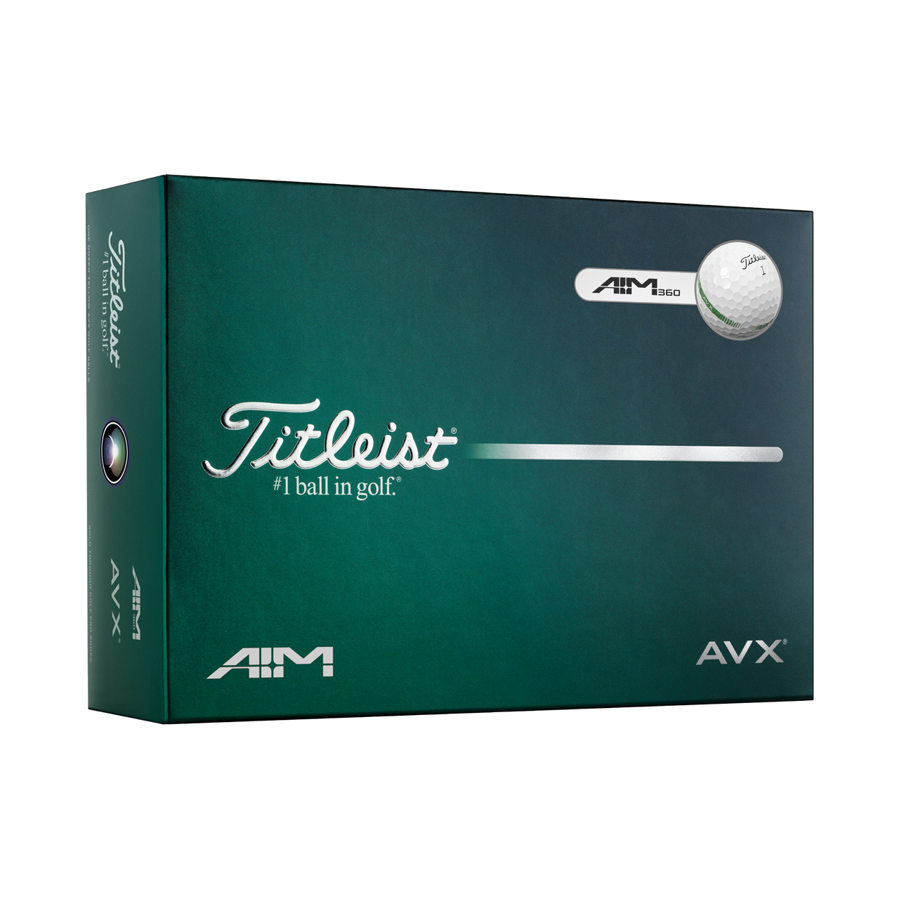 AVX AIM, Bälle 3-Pack - white_bil