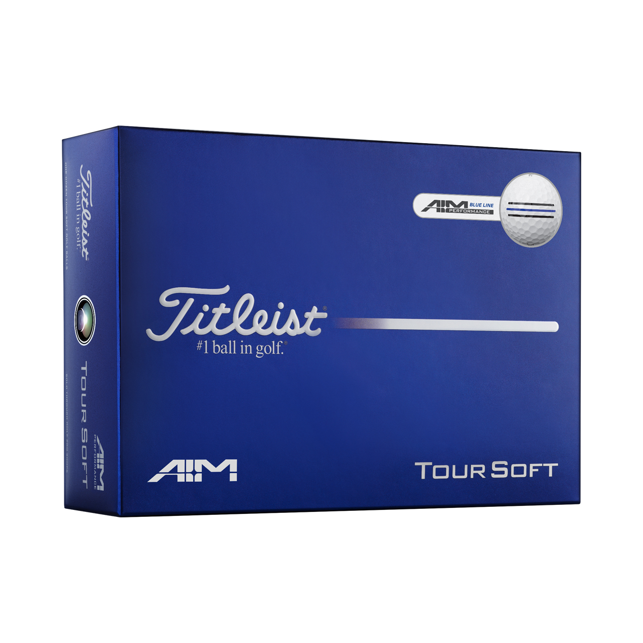 Tour Soft AIM, Bälle 3-Pack - blue